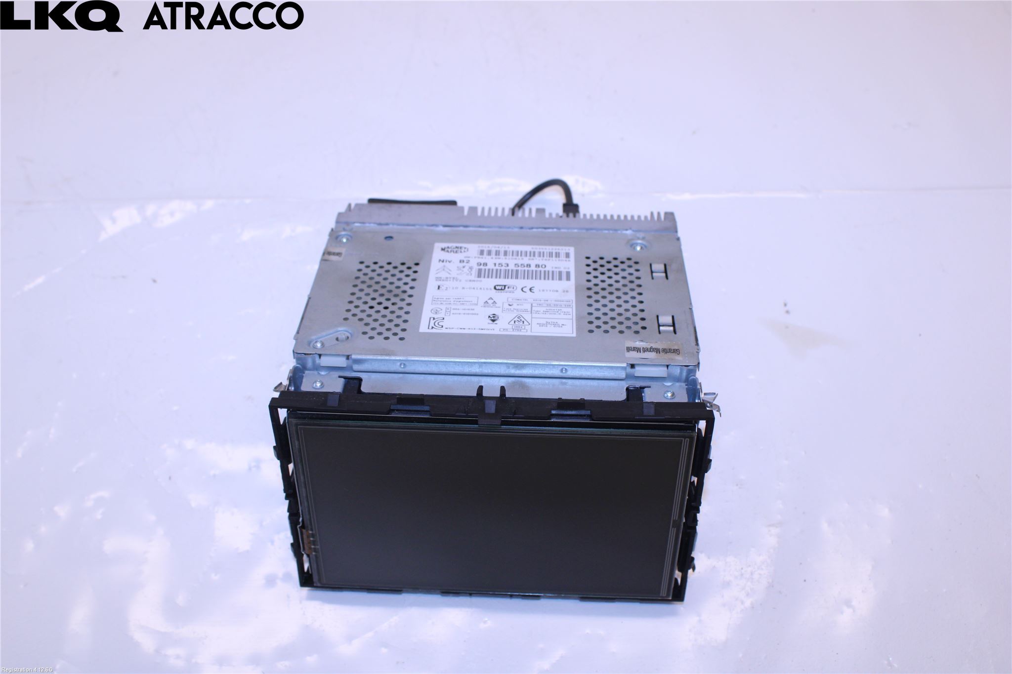 Peugeot PARTNER 16-18 Multifunktionsdisplay