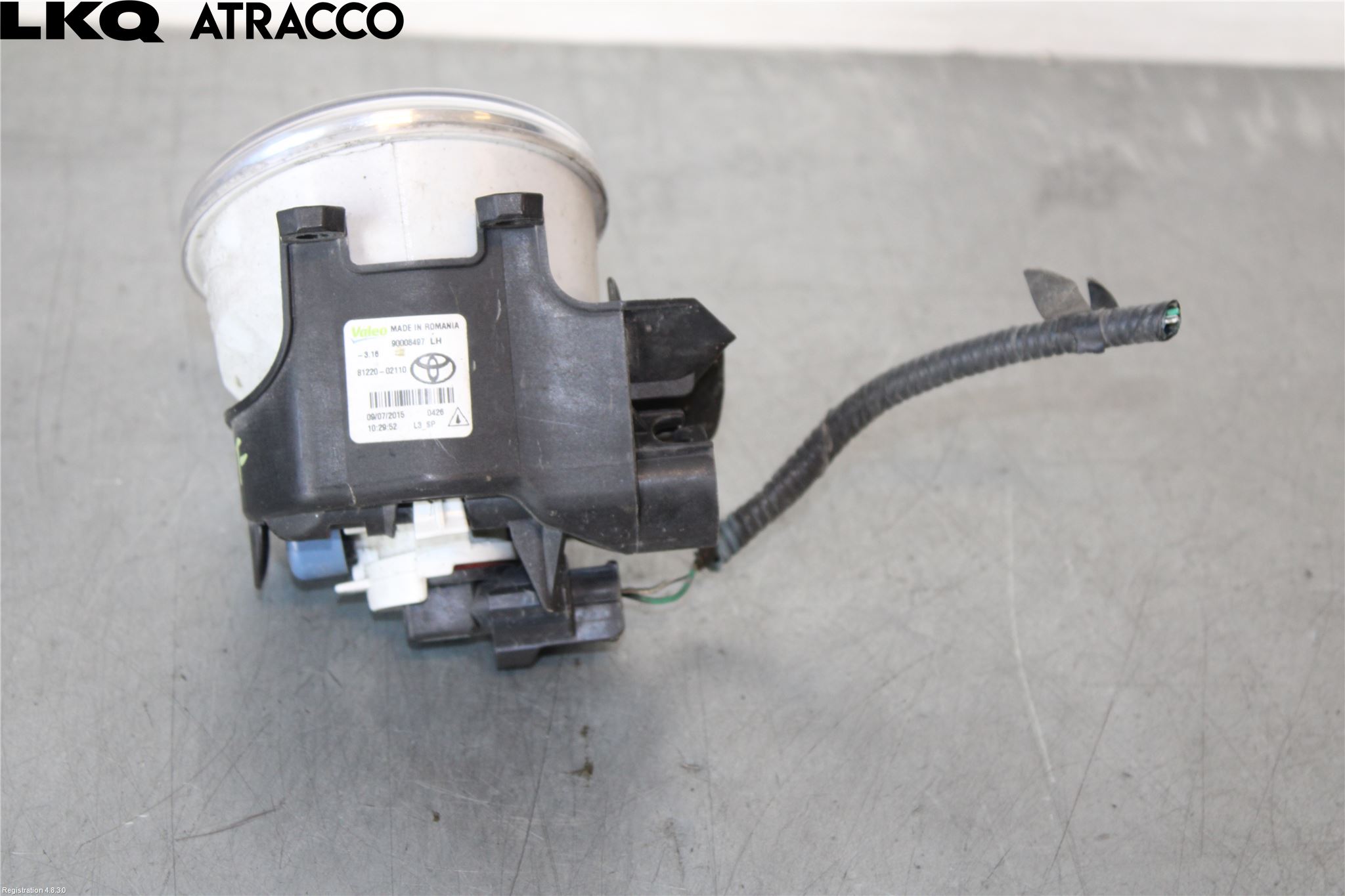 Toyota AURIS 13-19 Frontlykt-Kurve-Tåkelys