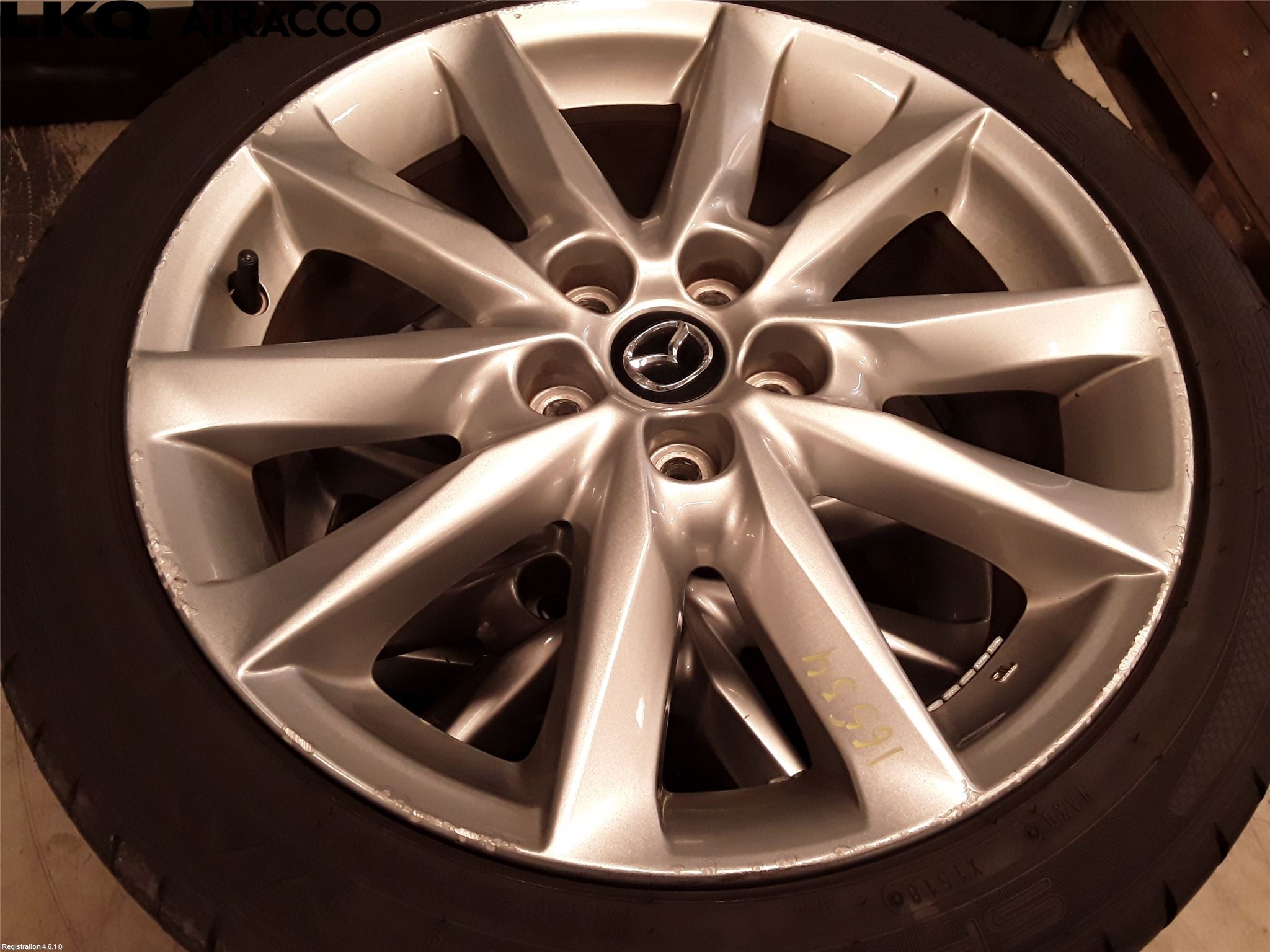 Mazda 3 III 14-19 Dekk Sommer På Alu Felg 4Stk