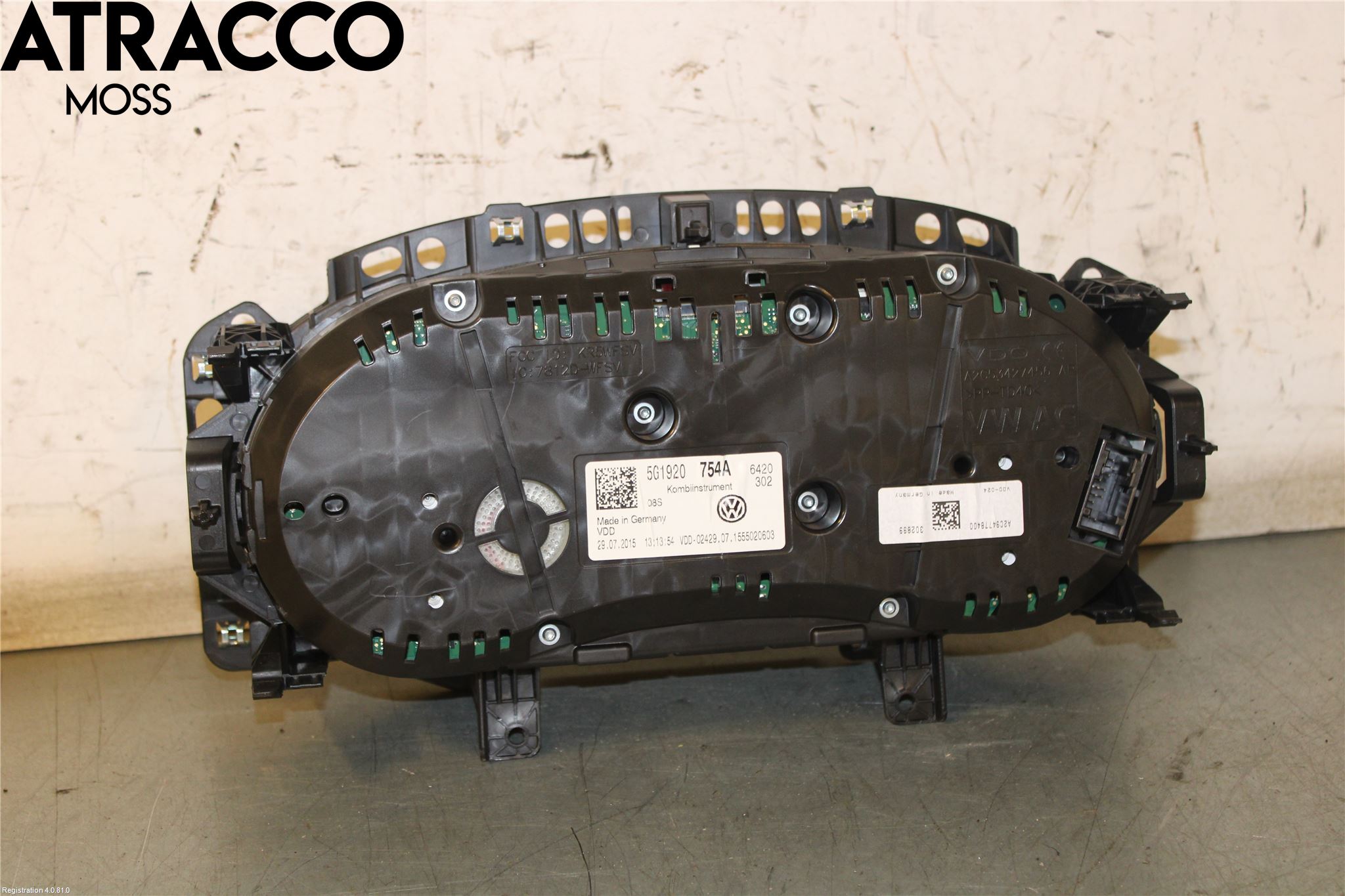 Volkswagen VW GOLF / E-GOLF VII 13-20 Instr Kombinert