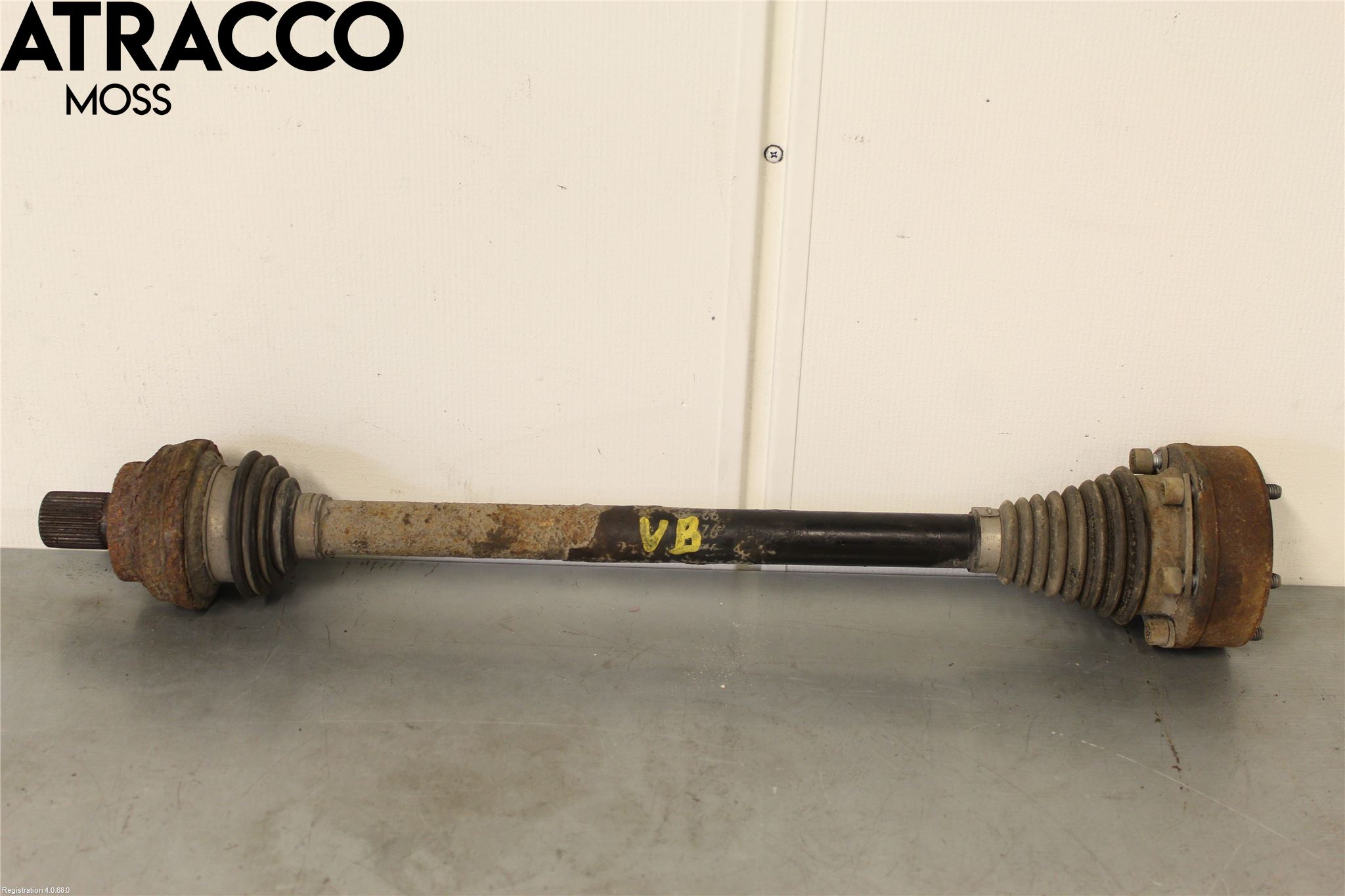 Volkswagen VW TIGUAN 07-16 Drivaksel Bak Kompl Venstre