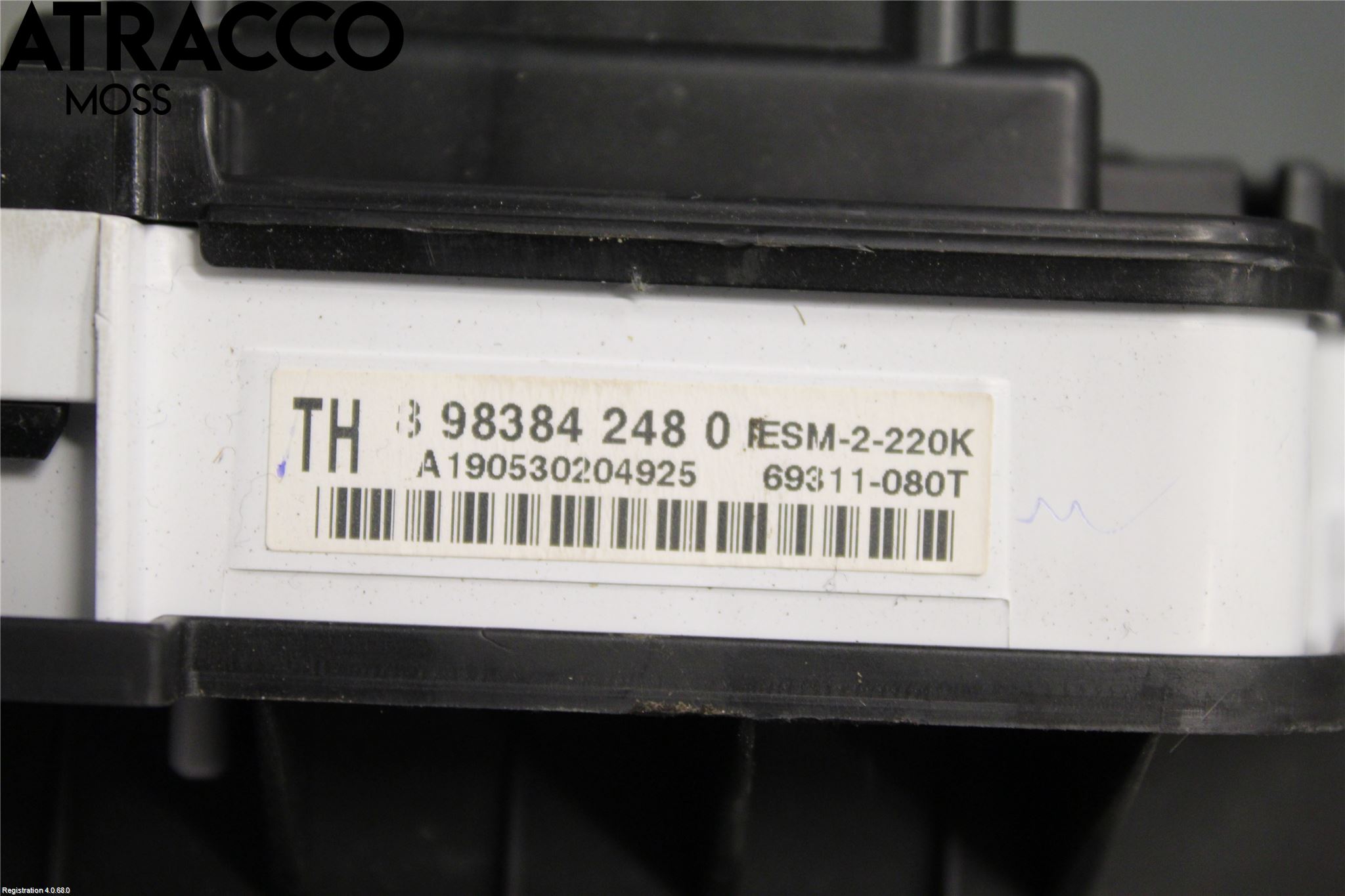 Isuzu D-MAX Instr Kombinert