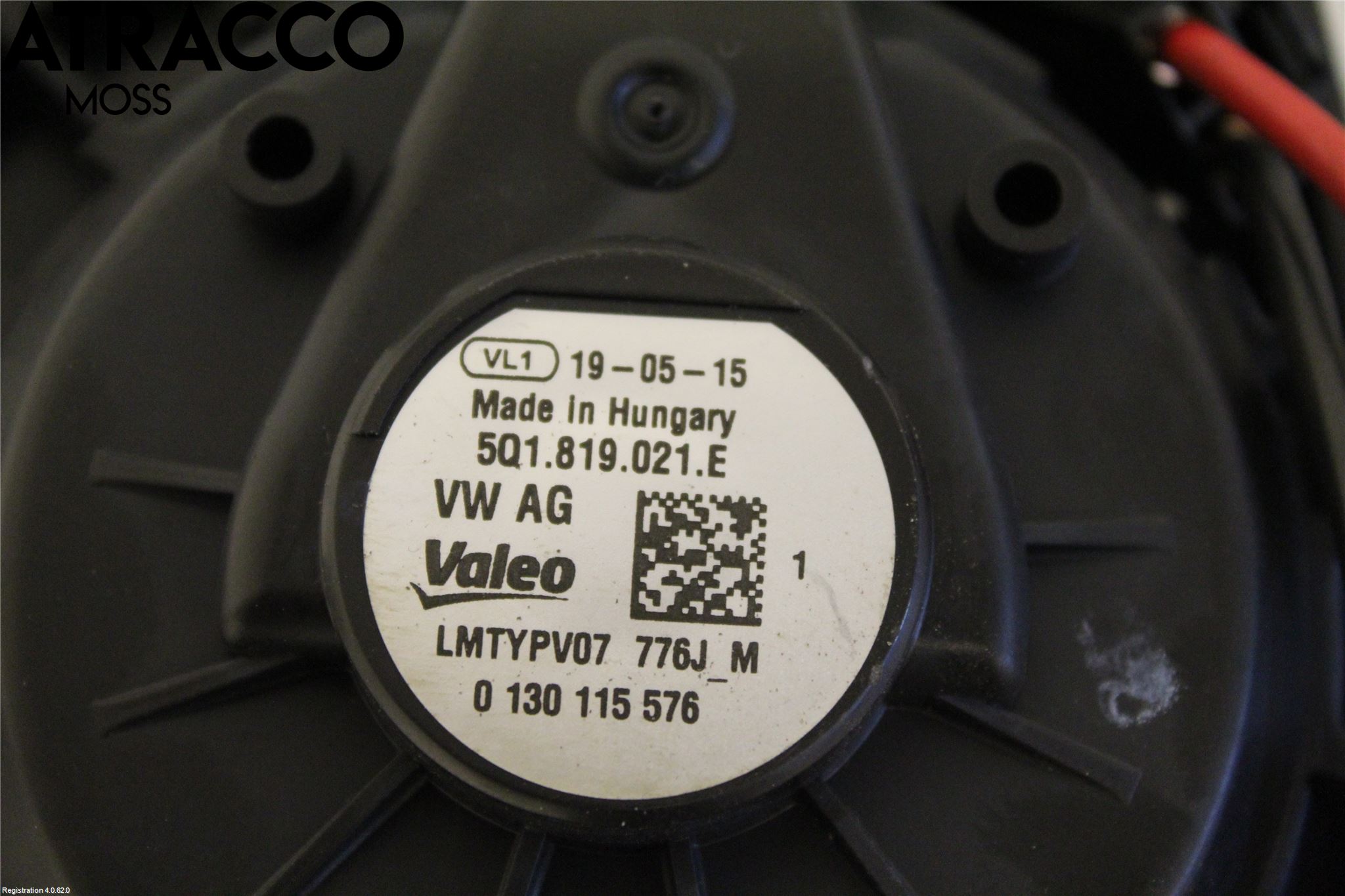 Volkswagen VW GOLF / E-GOLF VII 13-20 Varme Ac Varmeapparatvifte