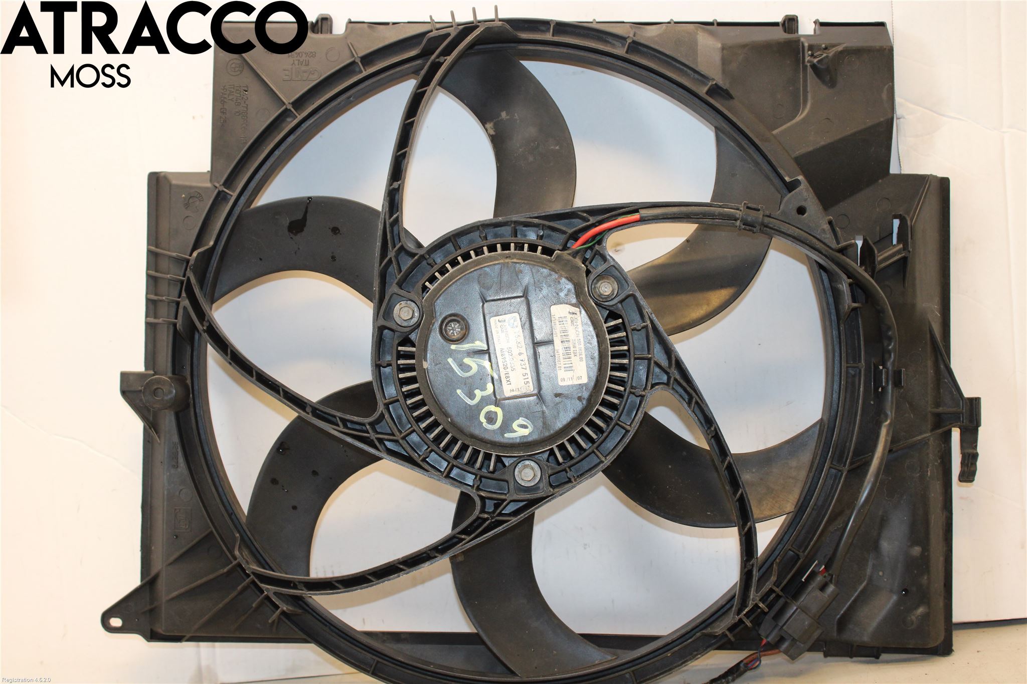 BMW 3 E90/91 SED/TOU 05-12 Kjølevifte Elektrisk