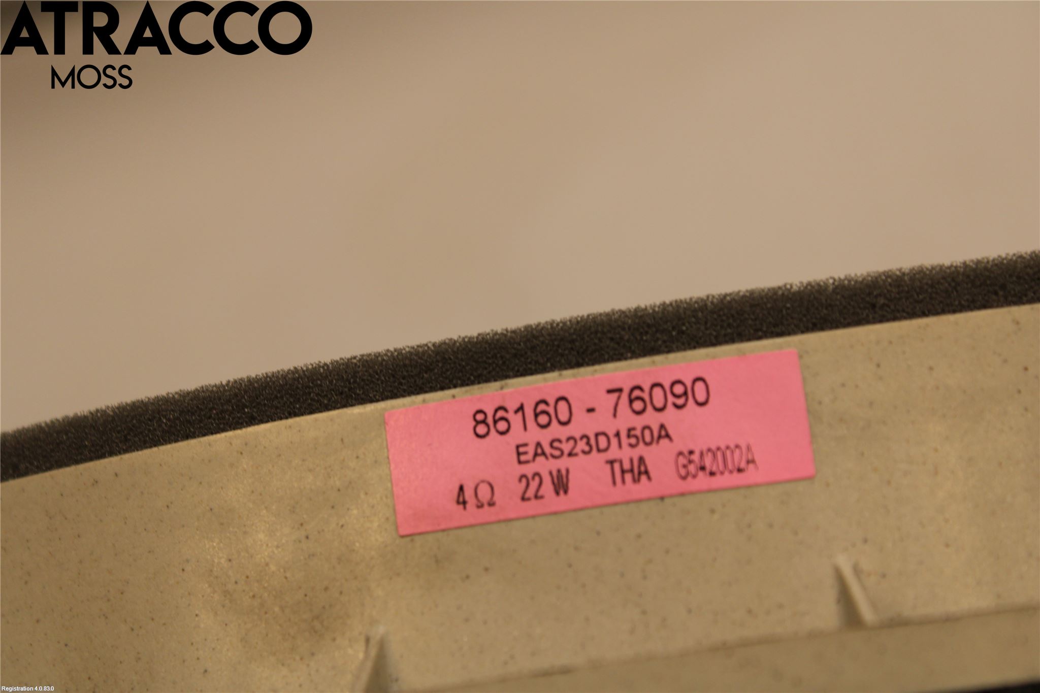 Lexus CT 200h Innr Høyttaler