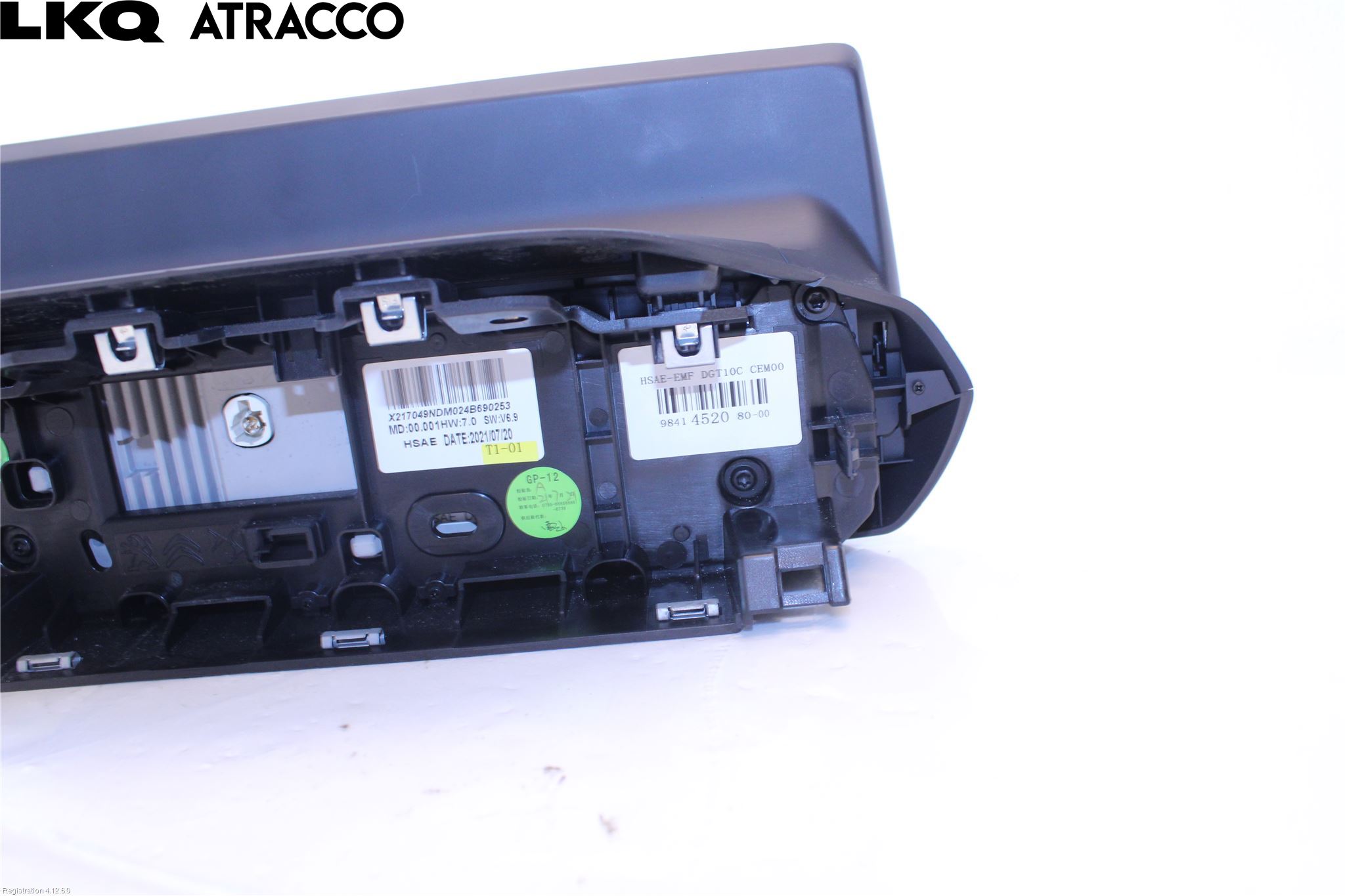 Peugeot 208/E-208 20- Multifunktionsdisplay
