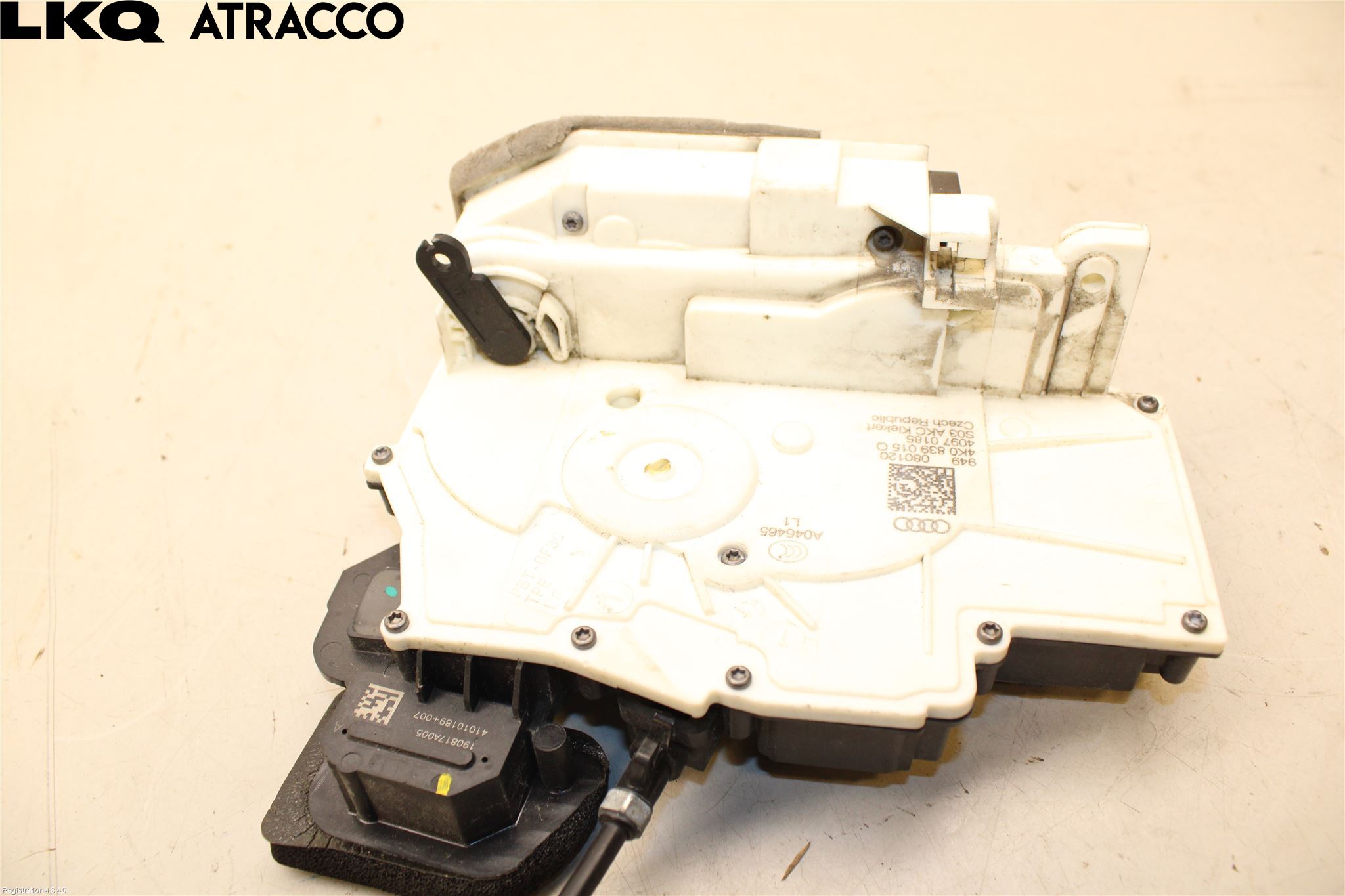 Audi E-TRON, S GE 19- Dørlås - Låsekasse