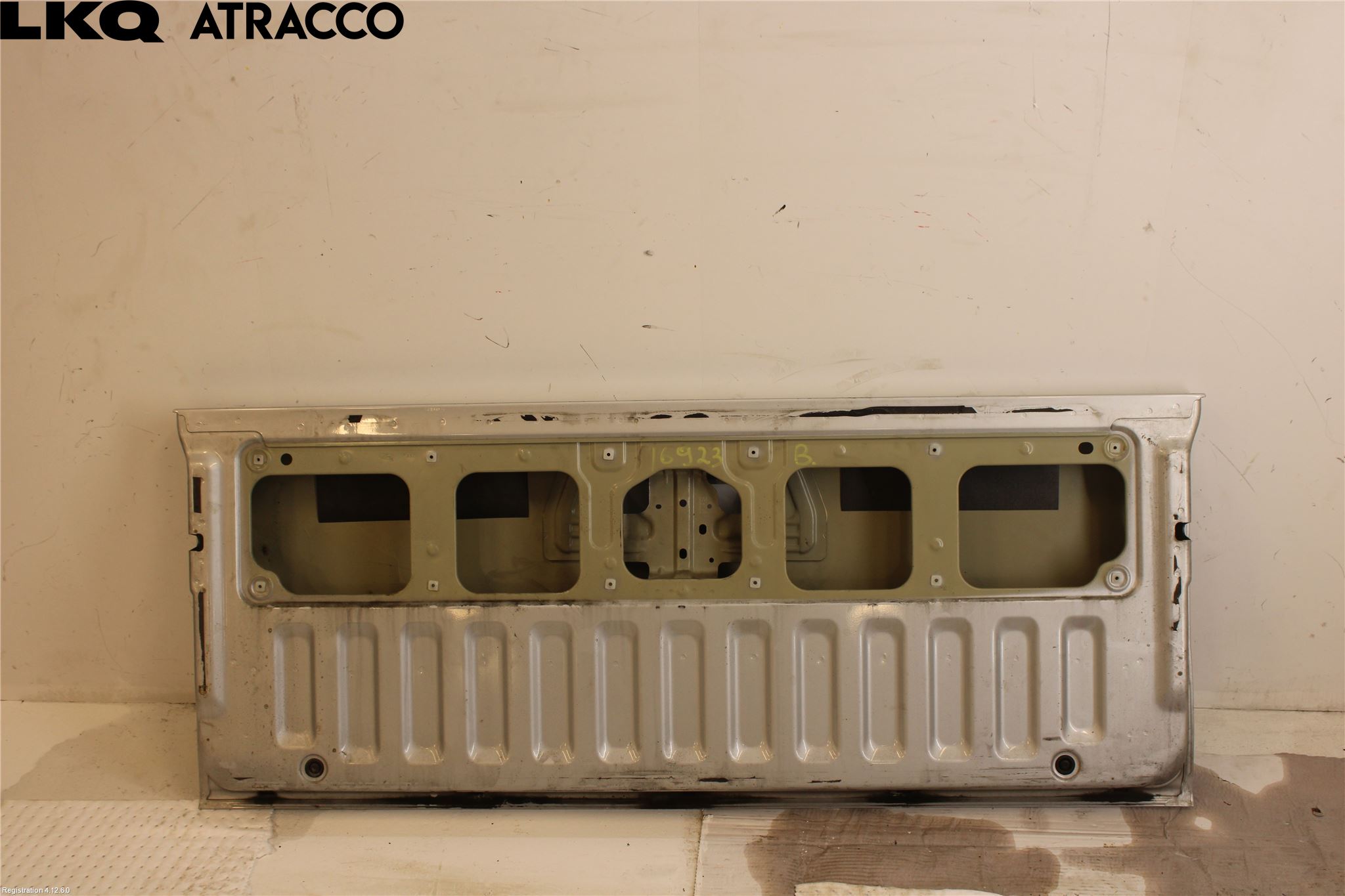 Ford RANGER EU 12-23 Lasteplan Luke Bak