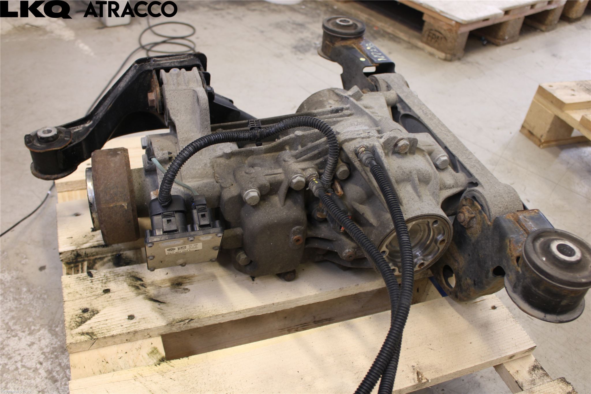 Volkswagen VW TRANSP/CARAVELLE (T6) 16-22 Bakaksel Kardang Bak -Diff