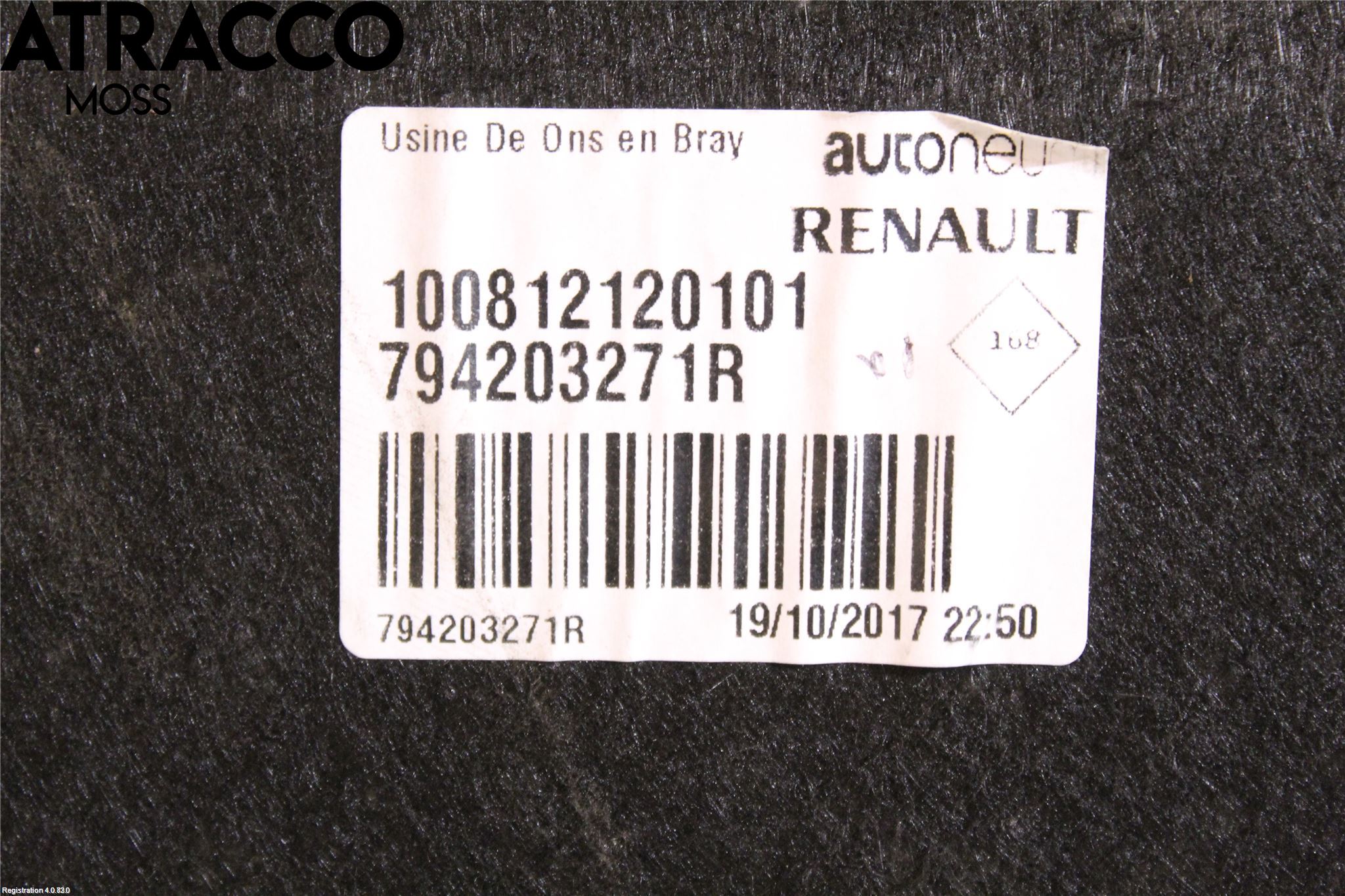 Renault ZOE/E-TECH 13- Innr Hattehylle