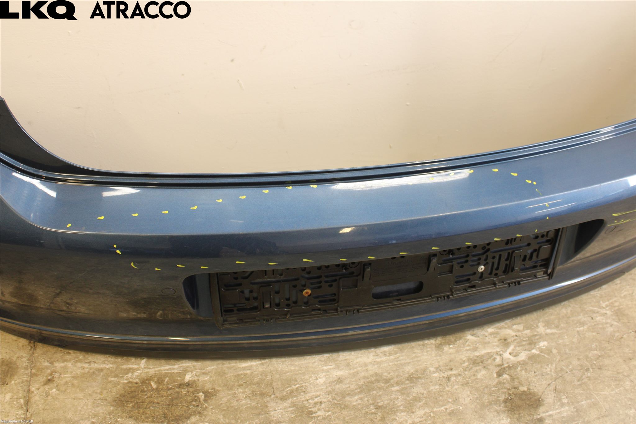 Volkswagen VW POLO 10-17 Støtfanger Bak