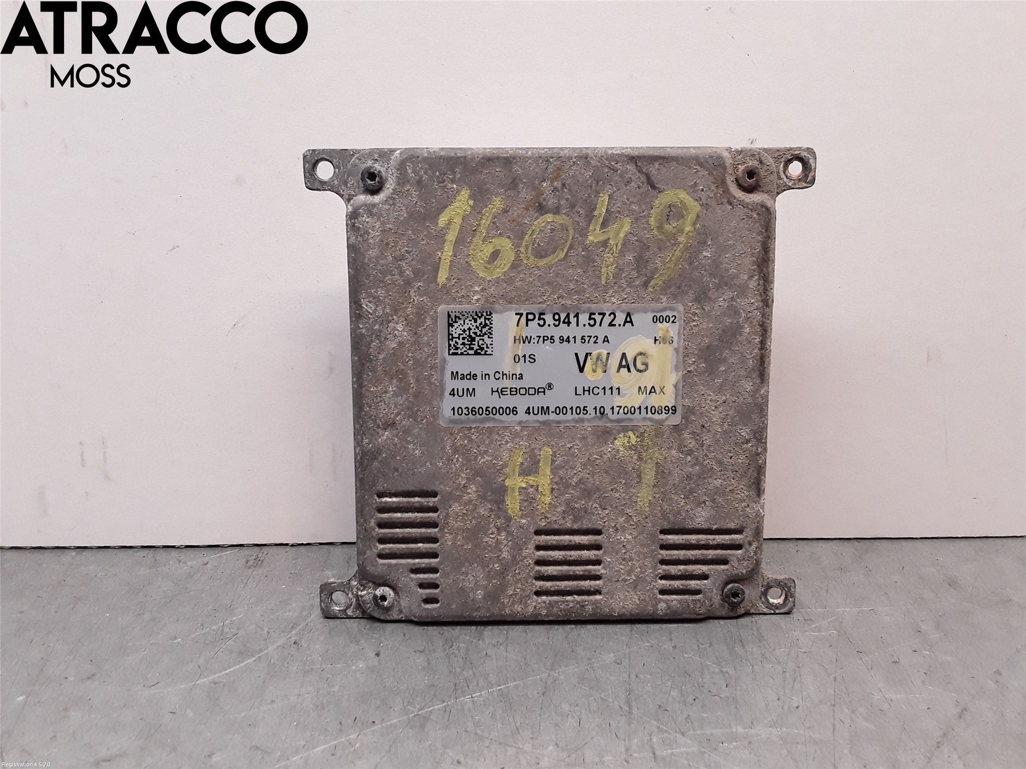 Volkswagen VW GOLF / E-GOLF VII 13-20 Styreenhet Xenon