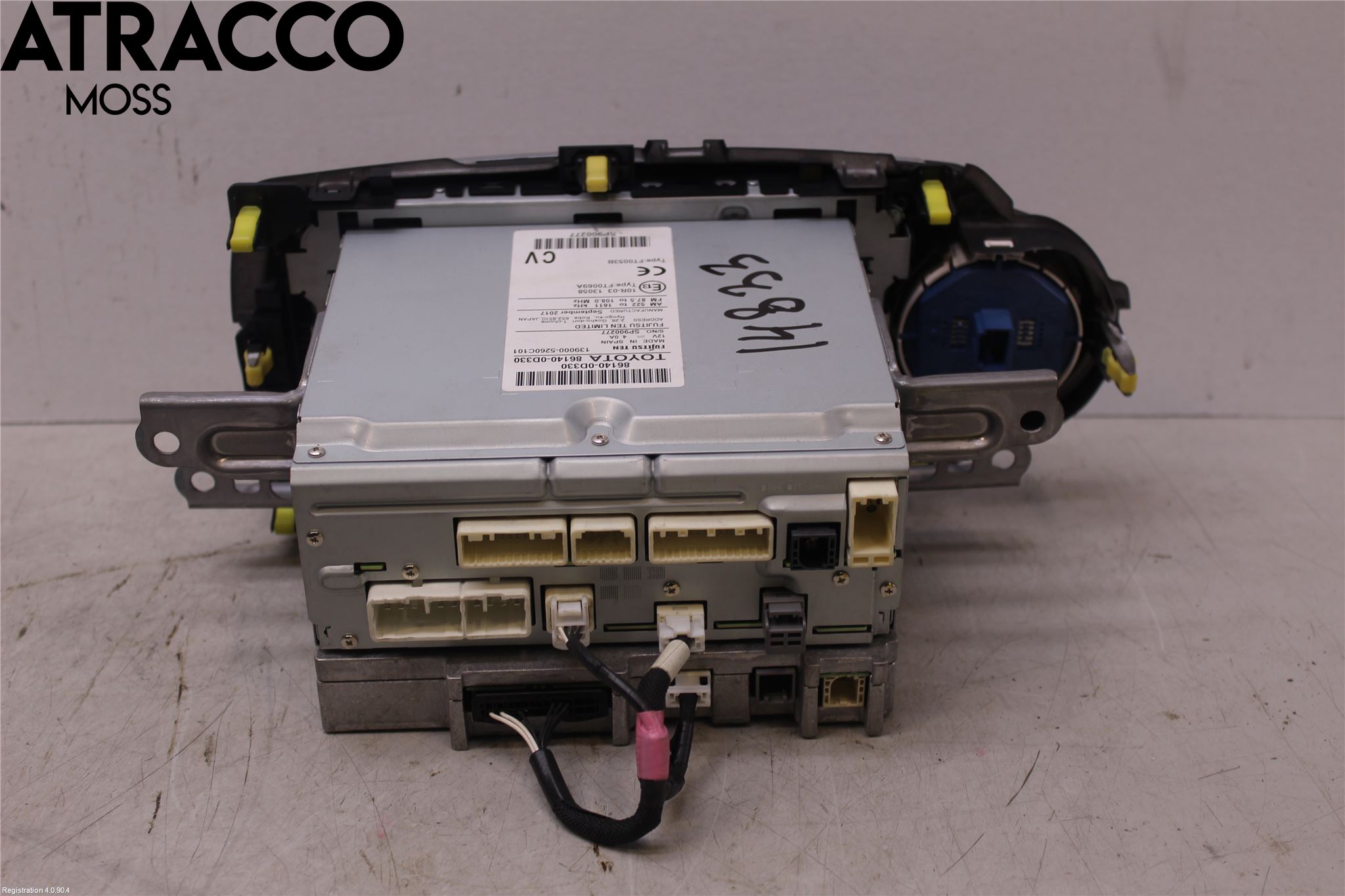 Toyota YARIS XP130 15-20 Gps Navigator