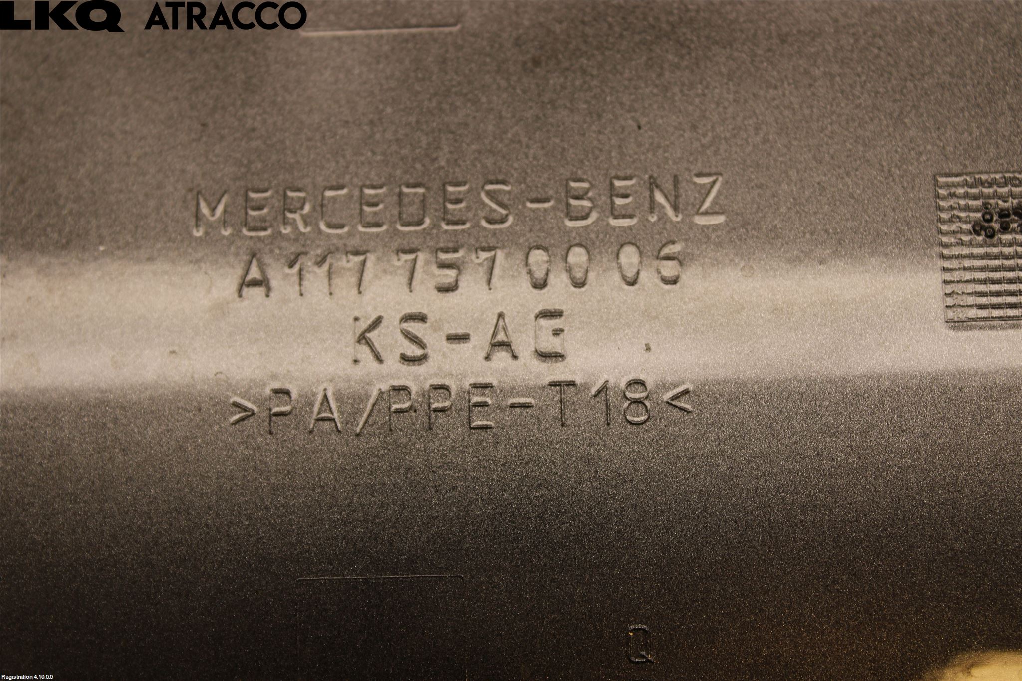 Mercedes-Benz MB CLA-KLASS (C117/X117) 13-19 Drivstoff Tankluke