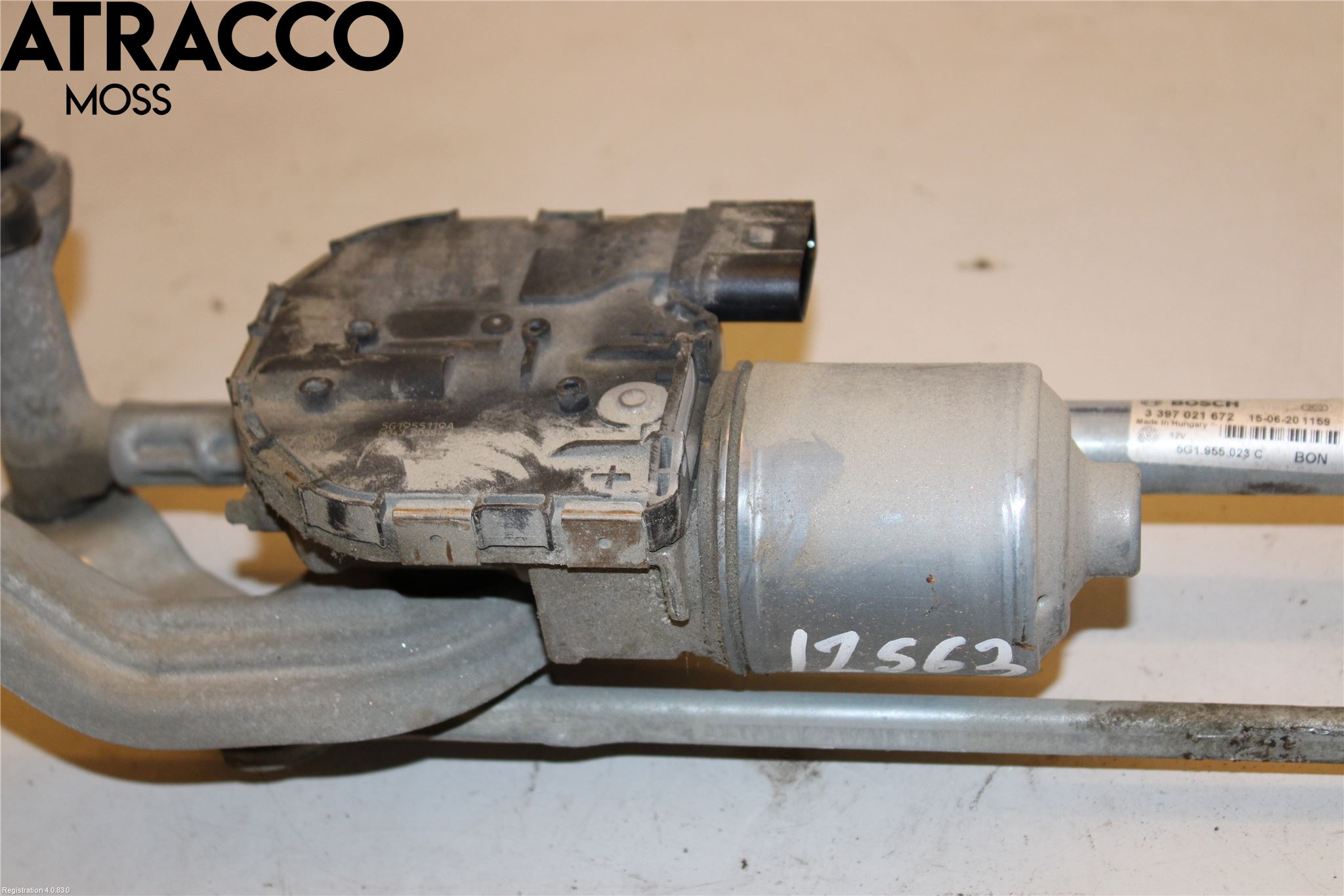 Volkswagen VW GOLF / E-GOLF VII 13-20 Viskermotor Frontrute