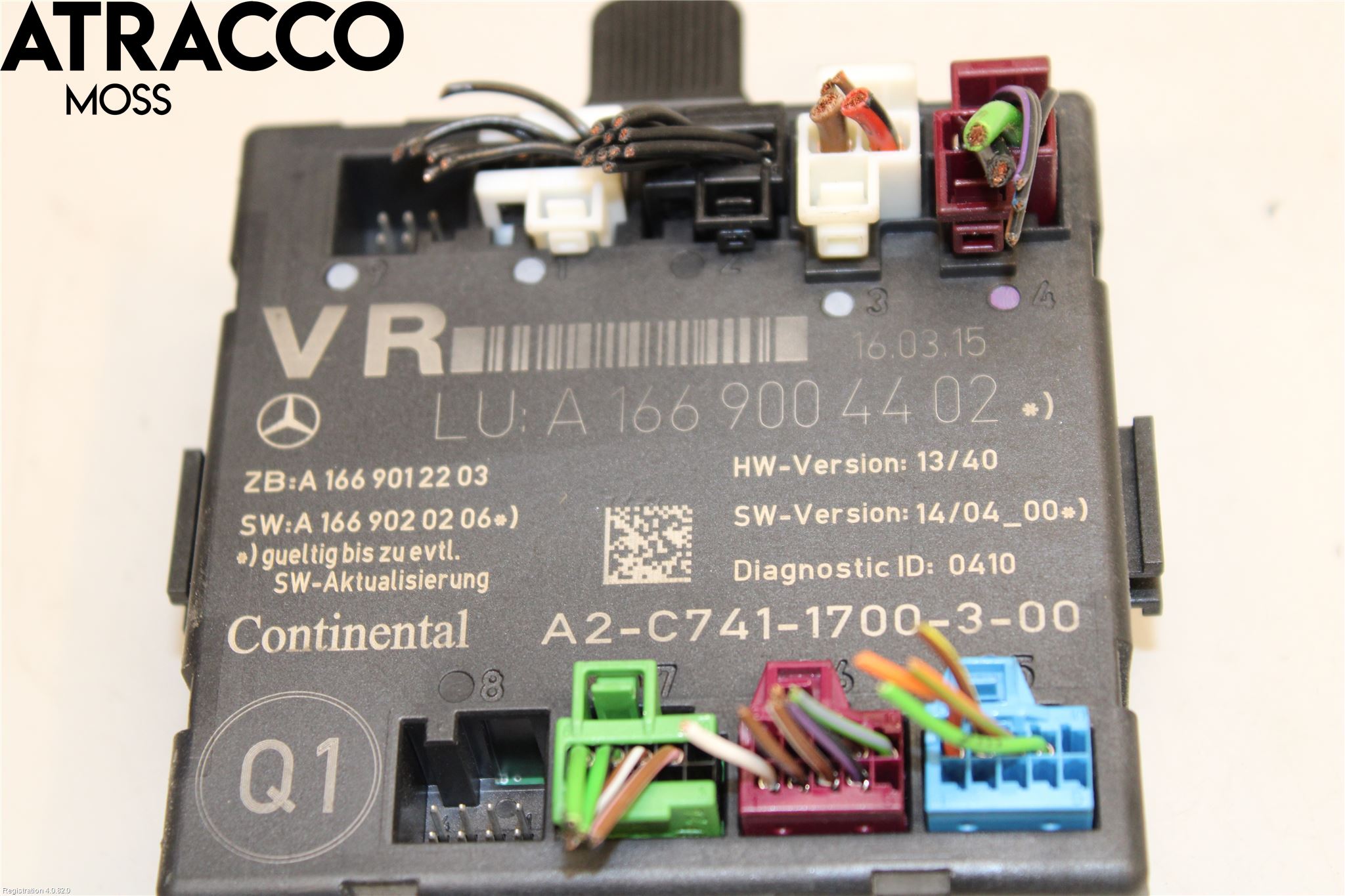 Mercedes-Benz MB B-KLASS (W246/W242) 12-19 Styreenhet Dør