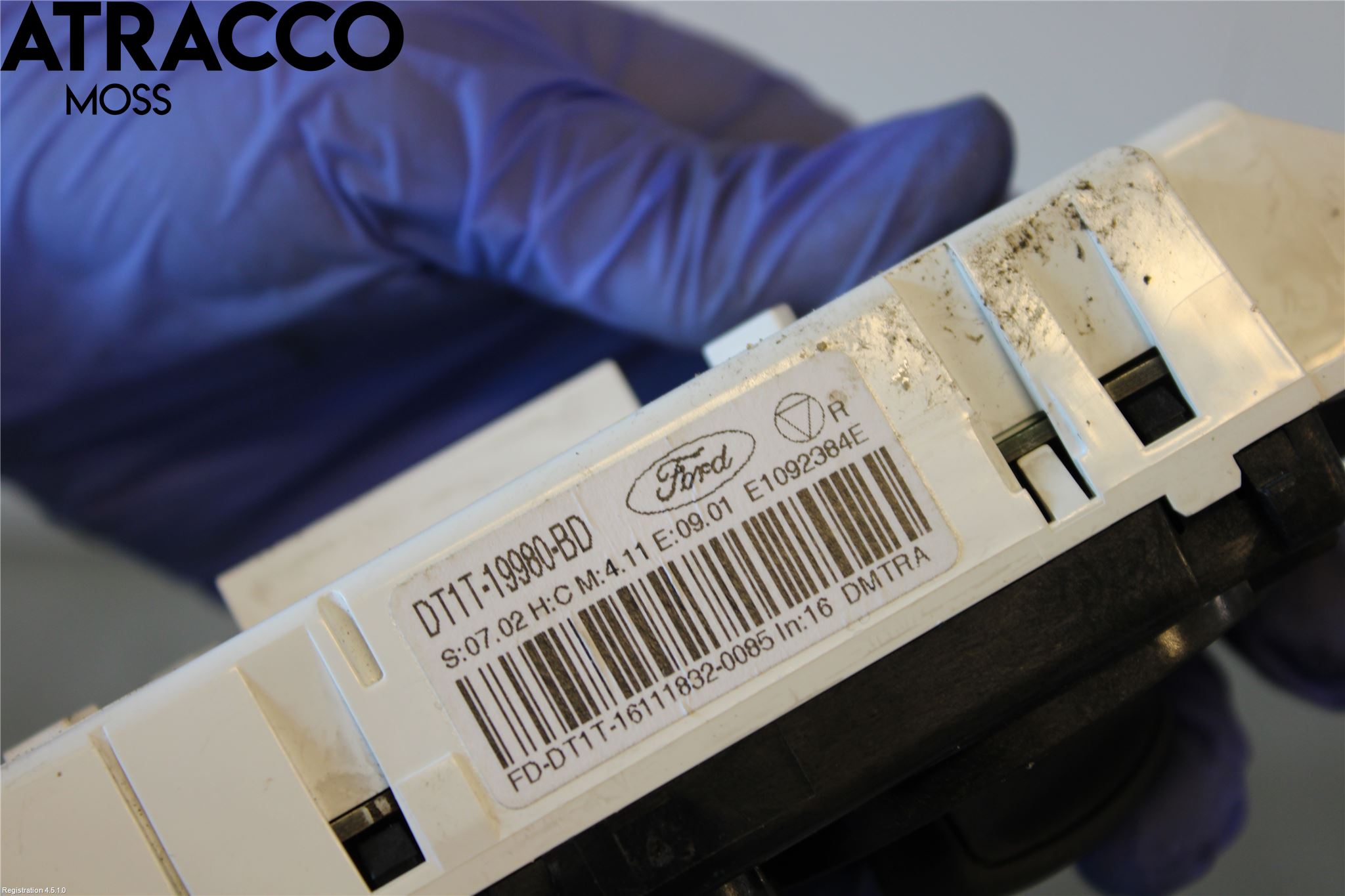 Ford TRANSIT/TOURNEO CONNECT 13-22 Varme Ac Betjening-Display