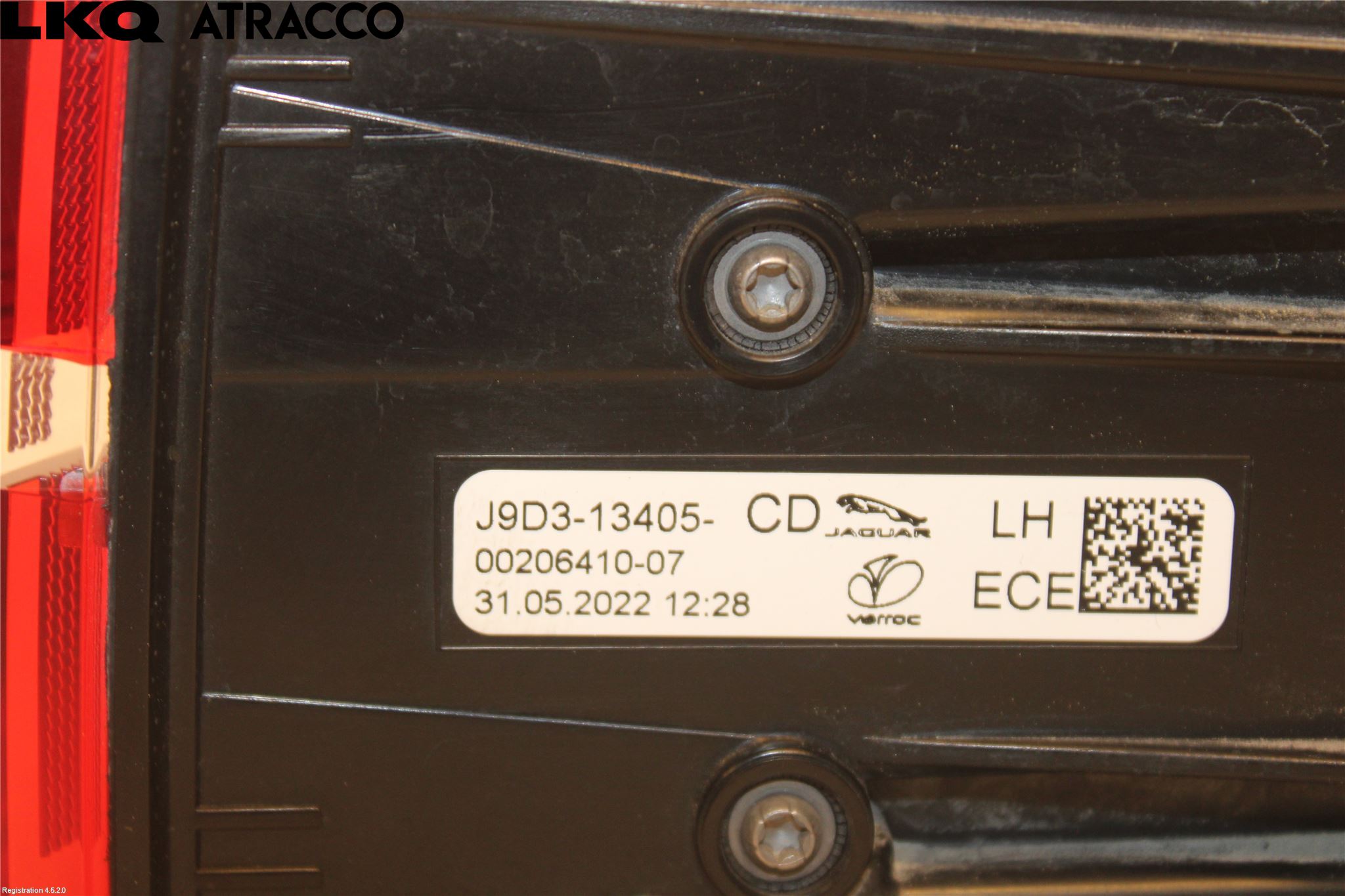 Jaguar I-PACE 18- Baklykt Venstre