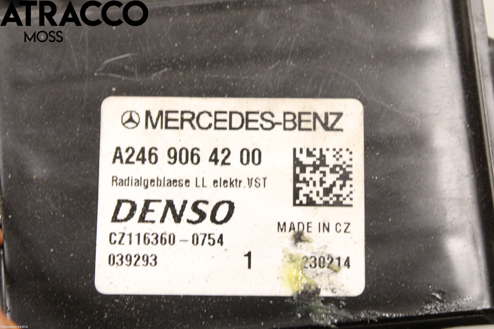 Mercedes-Benz MB A-KLASS (W176) 13-18 Varme Ac Varmeapparatvifte