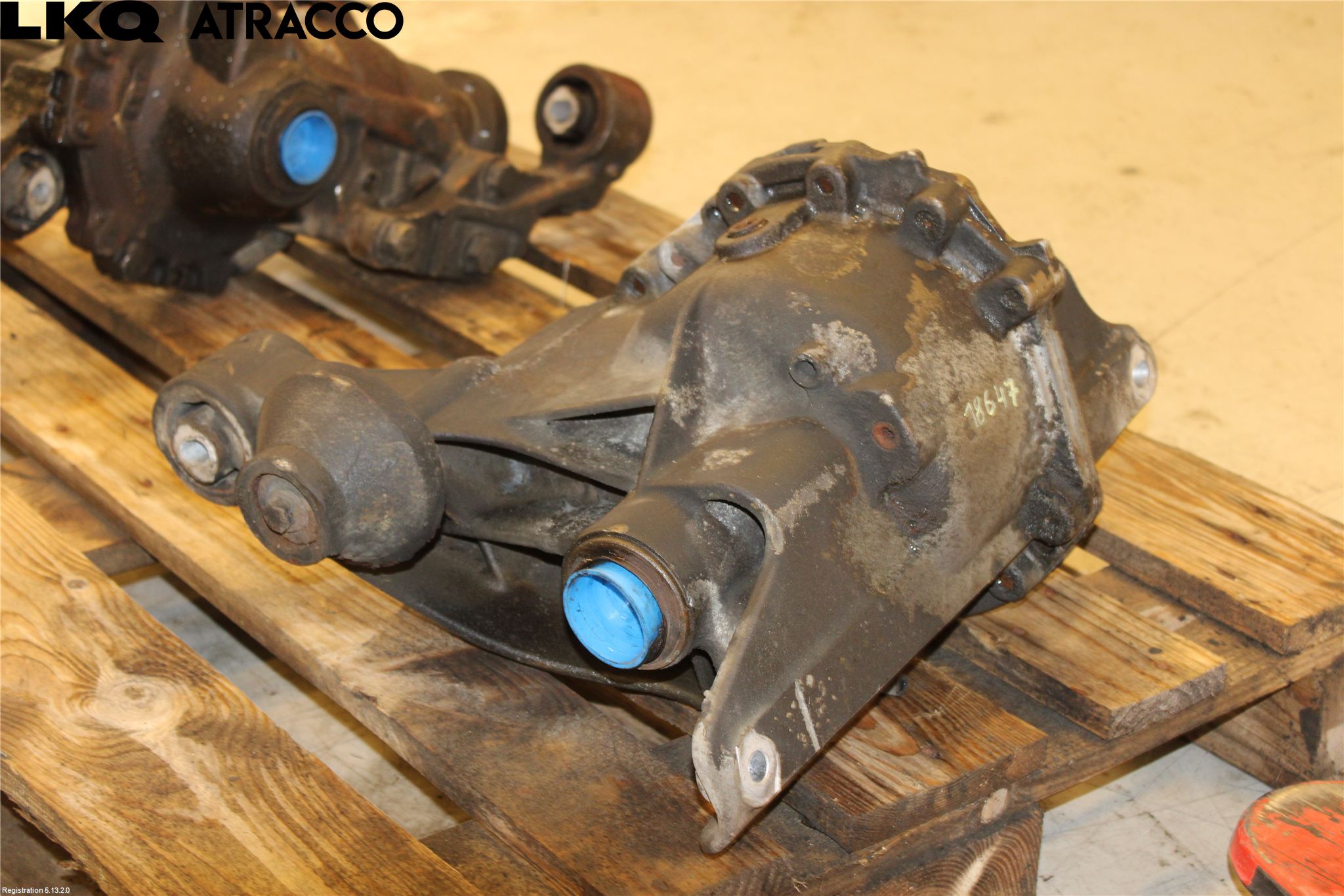 Landrover RANGE ROVER SPORT (L320) 05-09 Bakaksel Kardang Bak -Diff