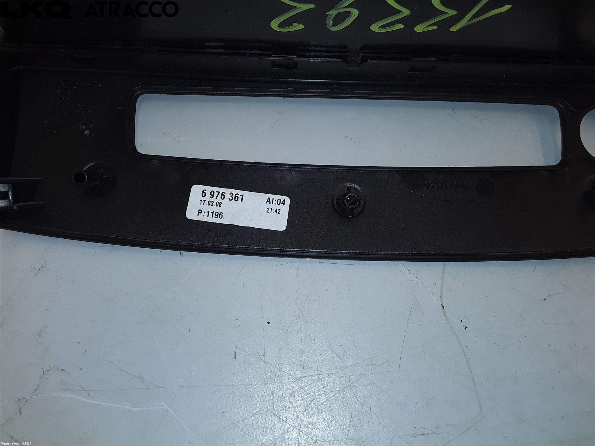 BMW 5 E60/61 Sed/Tou 02-10 Varme Ac Betjening-Display