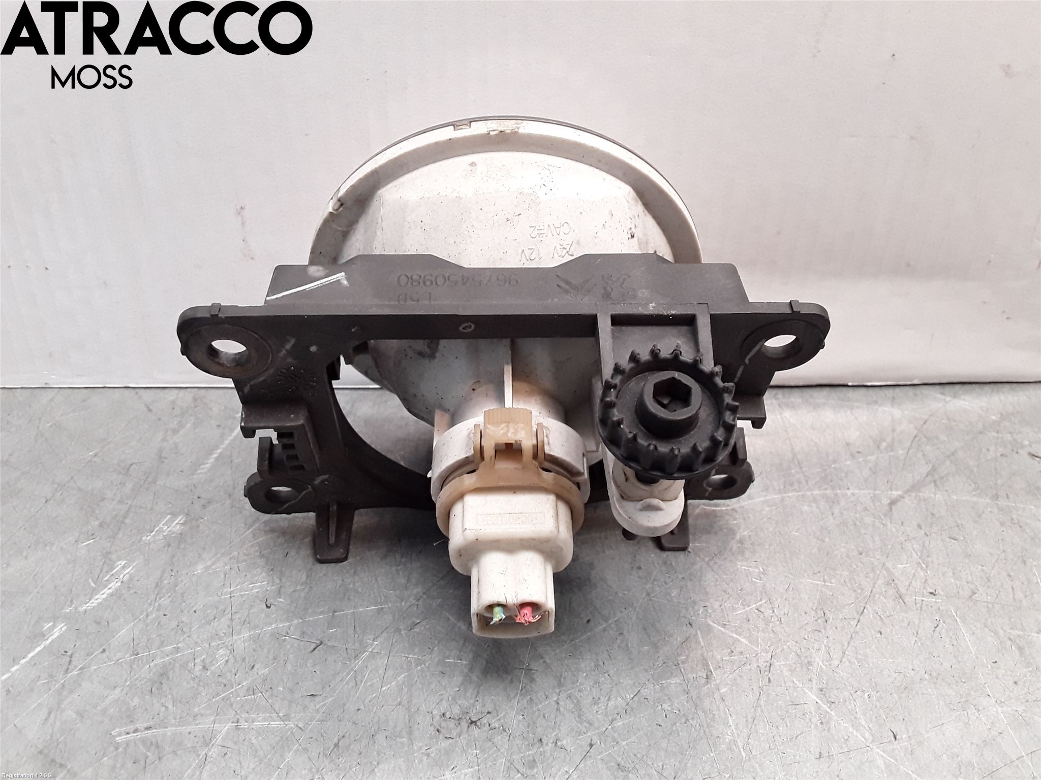 Citroen C4 CACTUS 14-20 Frontlykt-Kurve-Tåkelys