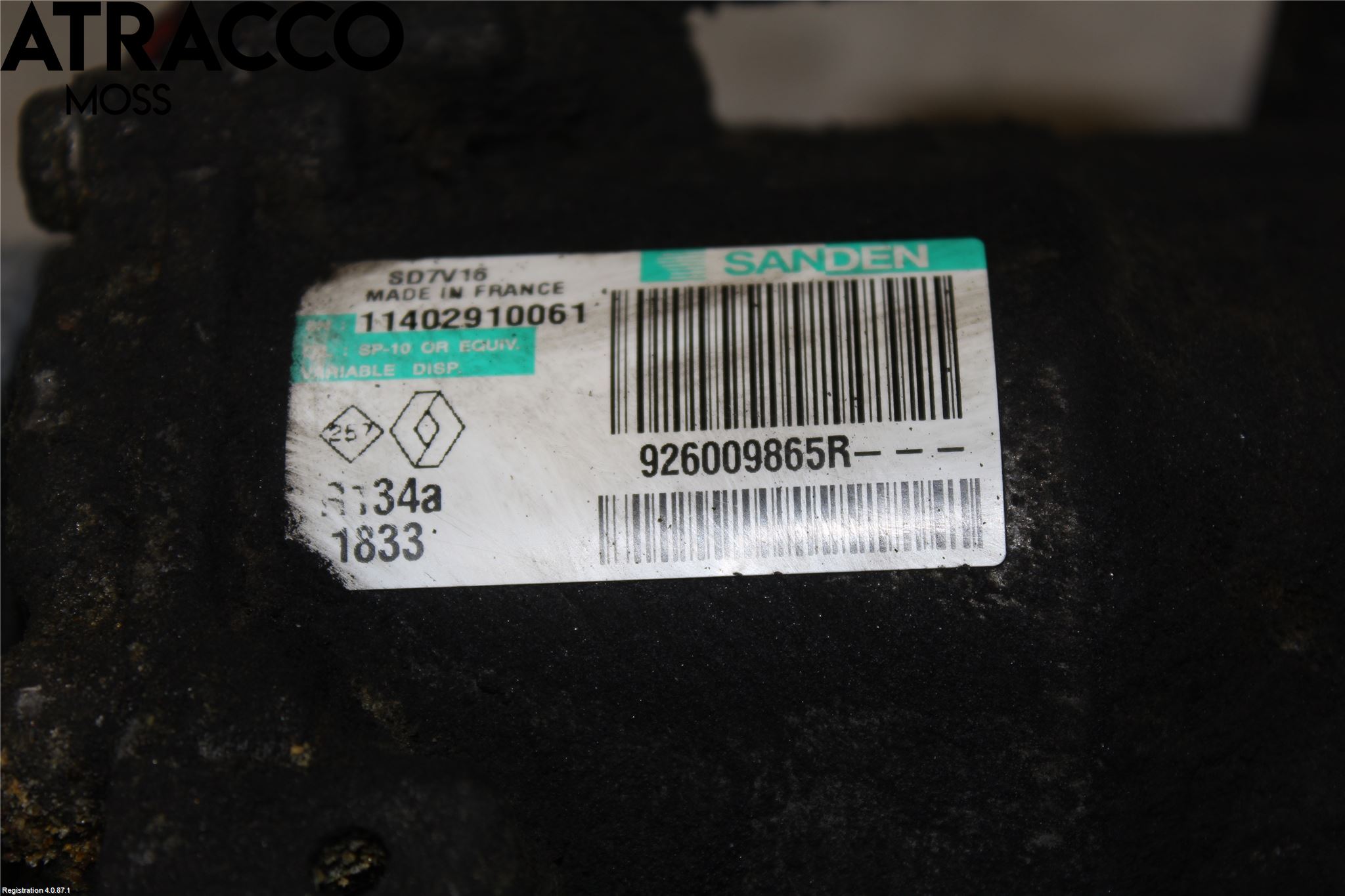 Volvo XC40/RECHARGE 18- Varme Ac Kompressor