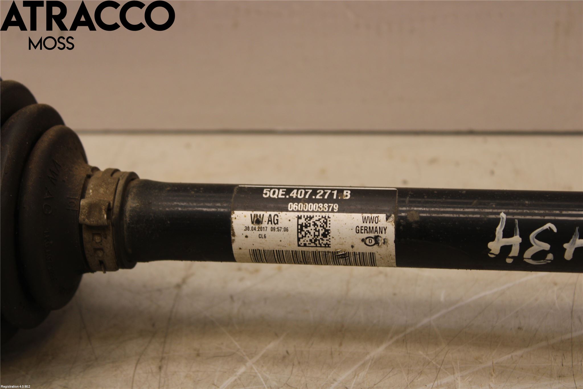 Volkswagen VW GOLF / E-GOLF VII 13-20 Drivaksel Foran Kompl Venstre