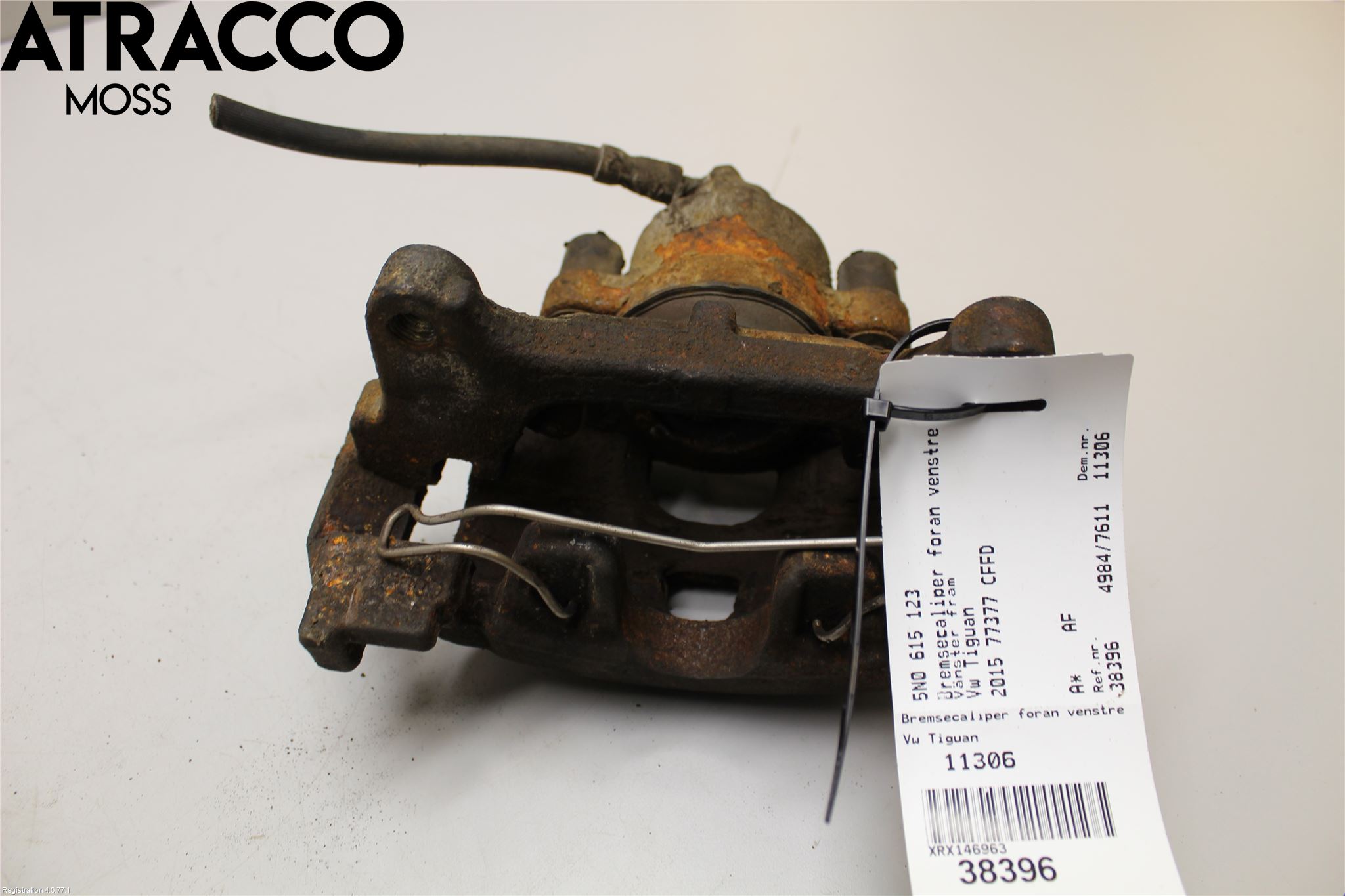 Volkswagen VW TIGUAN 07-16 Bremsecaliper Foran Venstre