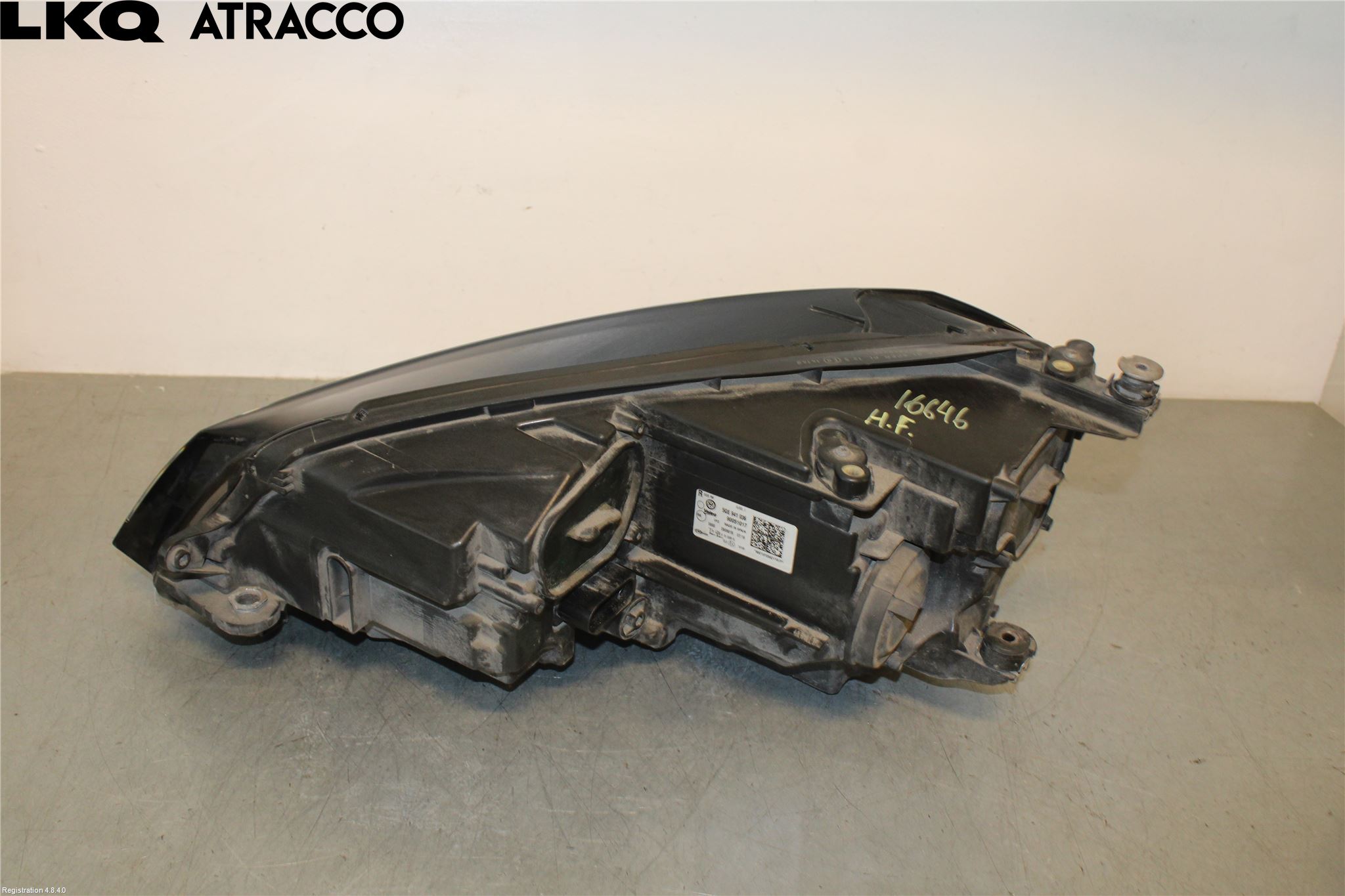 Volkswagen VW GOLF / E-GOLF VII 13-20 Frontlykt Høyre