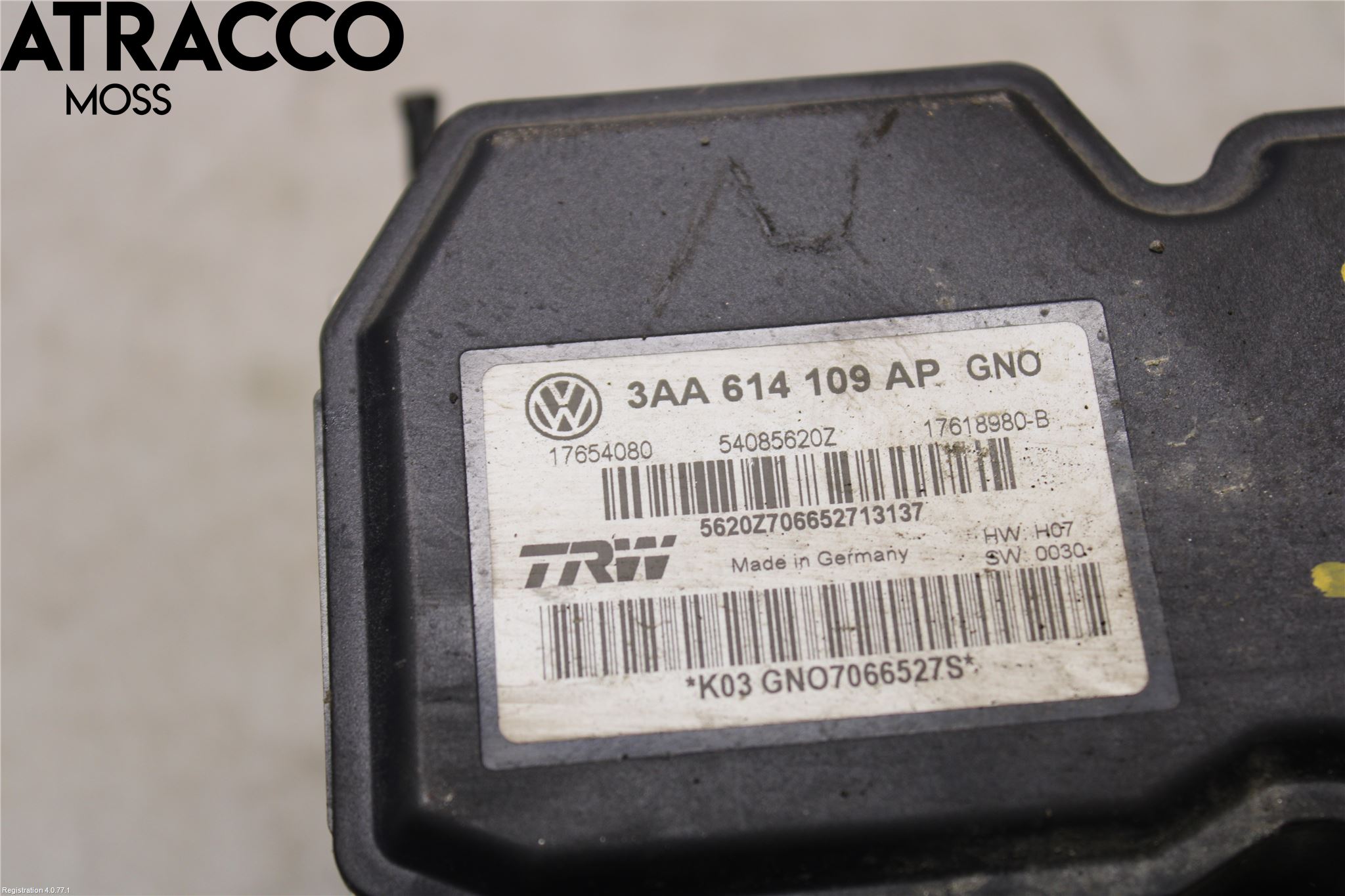 Volkswagen VW PASSAT 11-14 Abs Hydraulikkaggregat