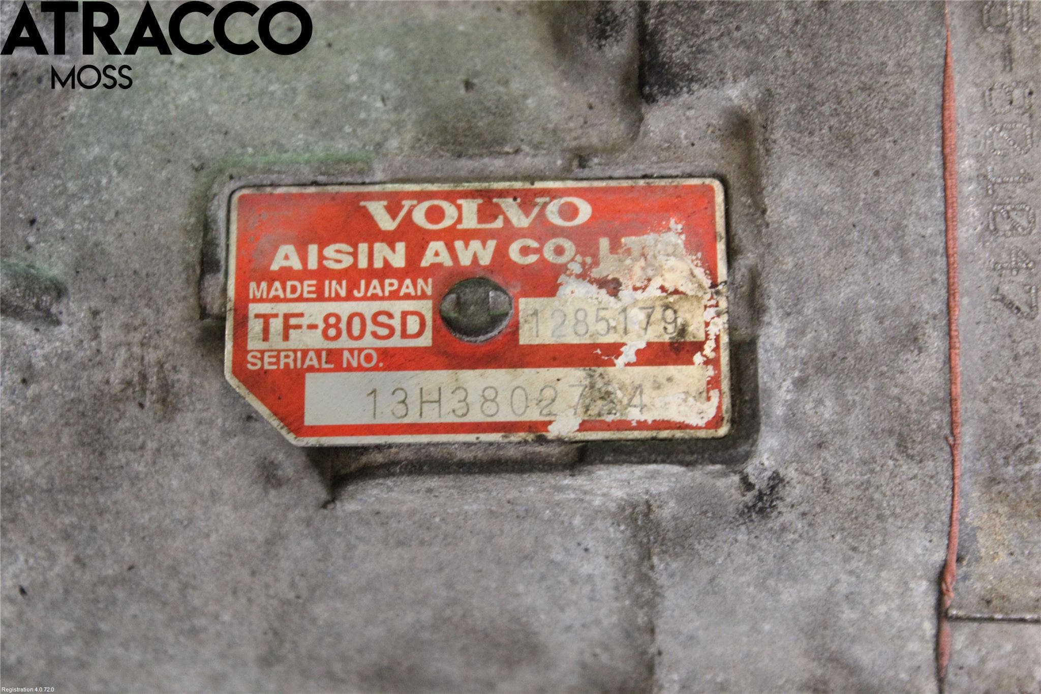 Volvo V70 14-16 Gearkasse Automat