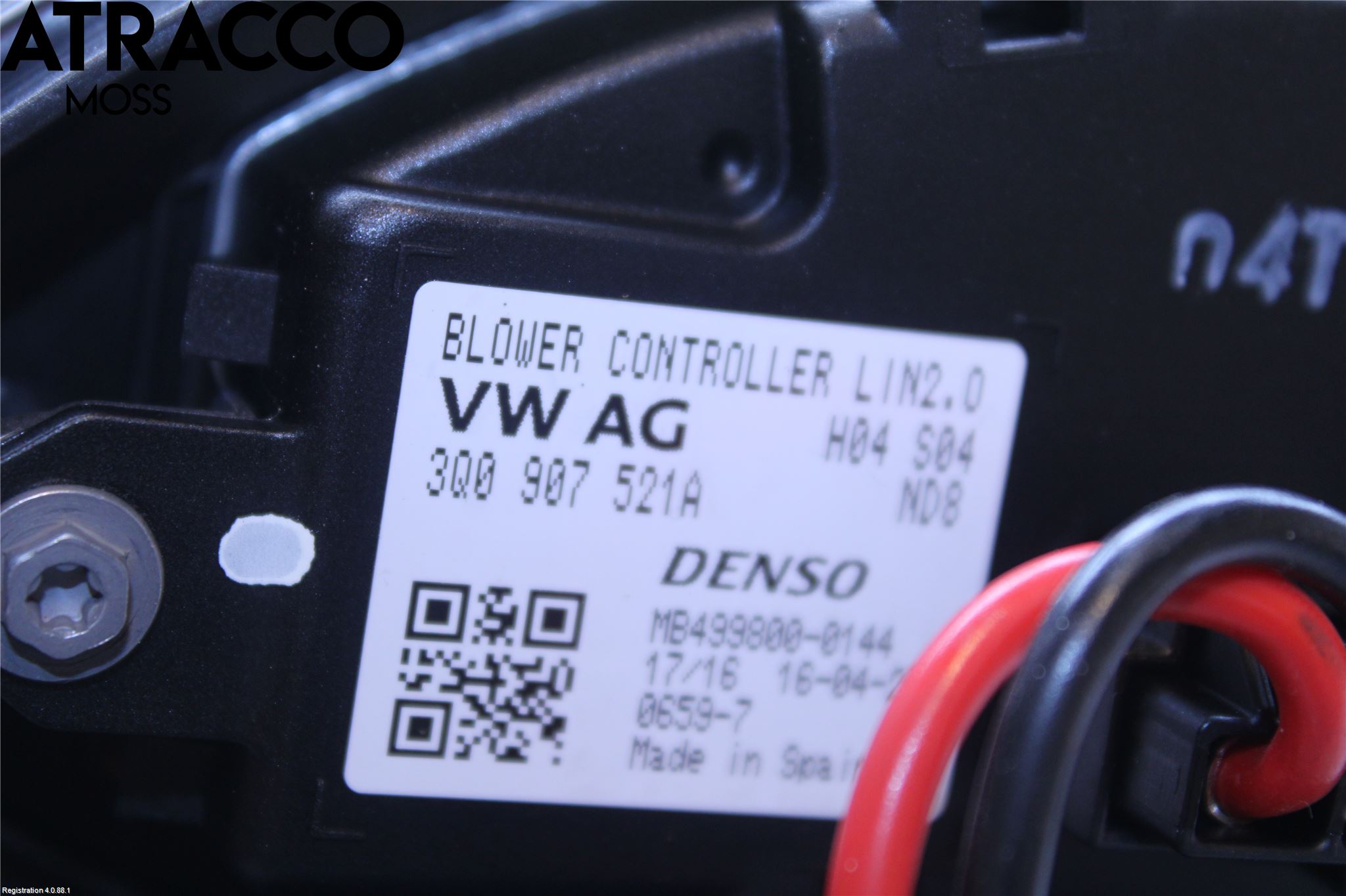 Volkswagen VW PASSAT 15-19 Varme Ac Varmeapparatvifte