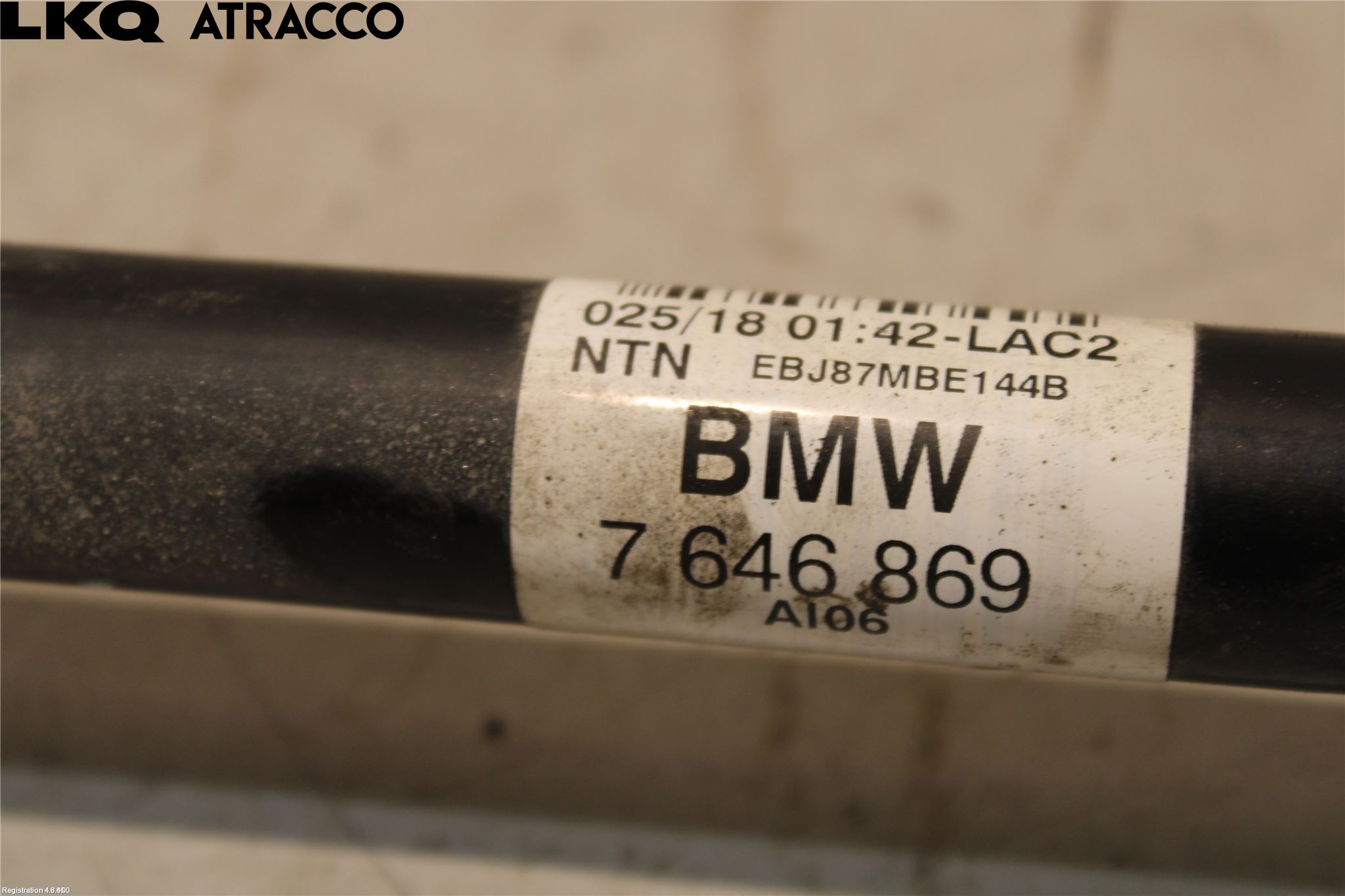 Mini COUNTRYMAN F60 17-23 Drivaksel Bak Kompl Venstre