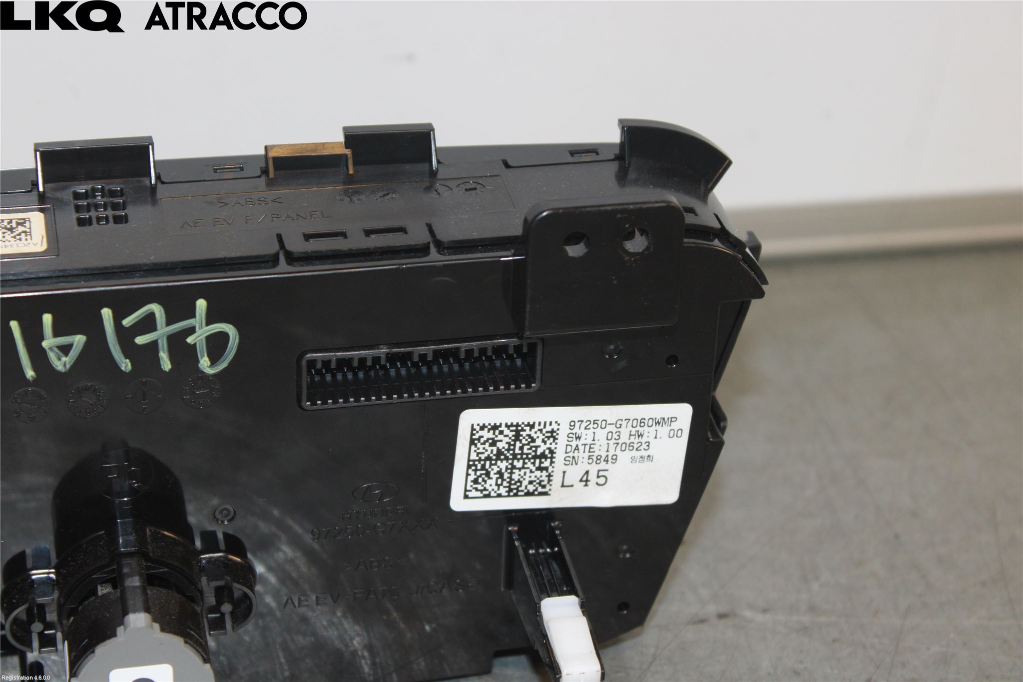 Hyundai IONIQ AE 17-22 Varme Ac Betjening-Display