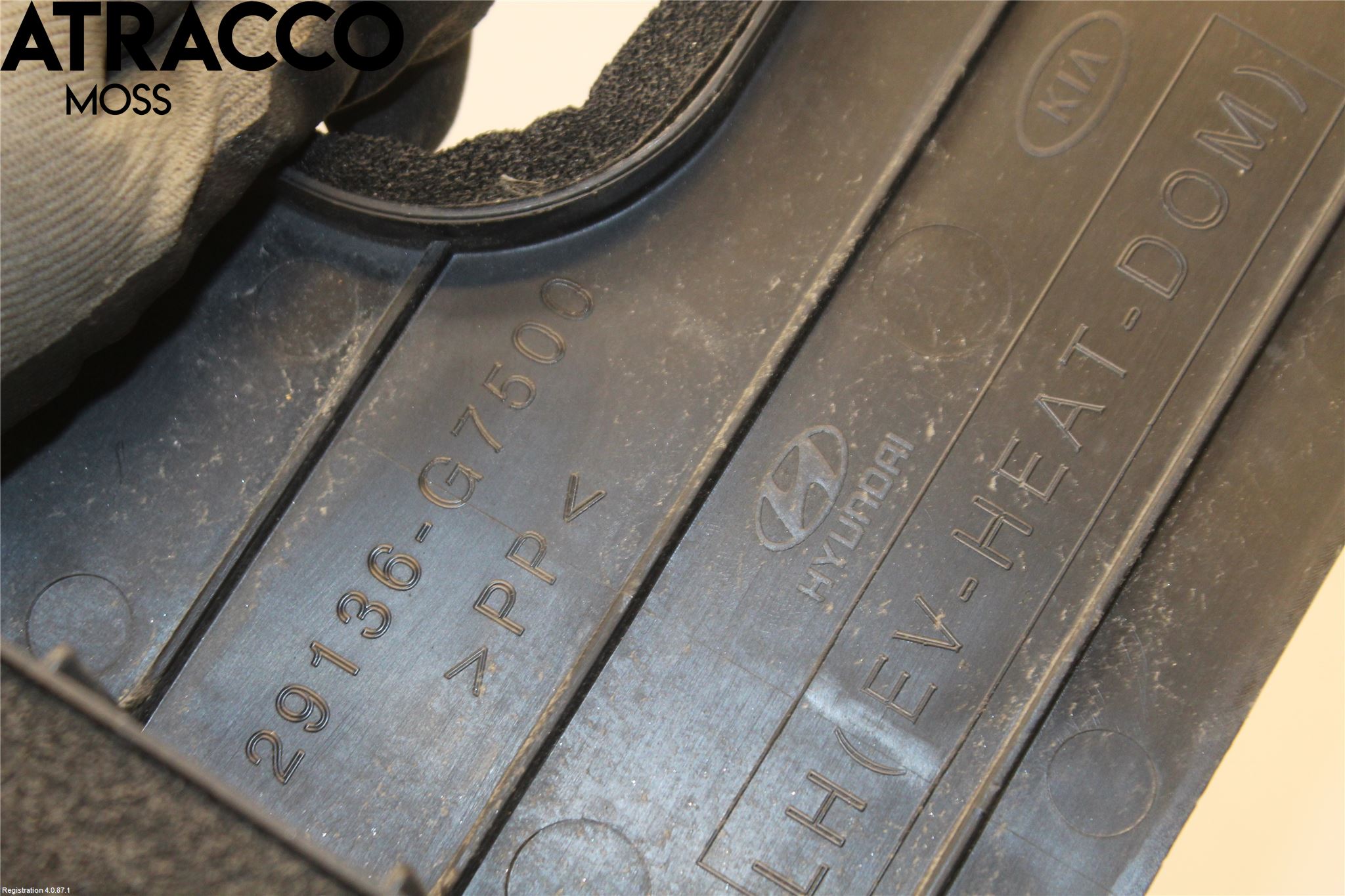 Hyundai IONIQ AE 17-22 Luftstyring Front