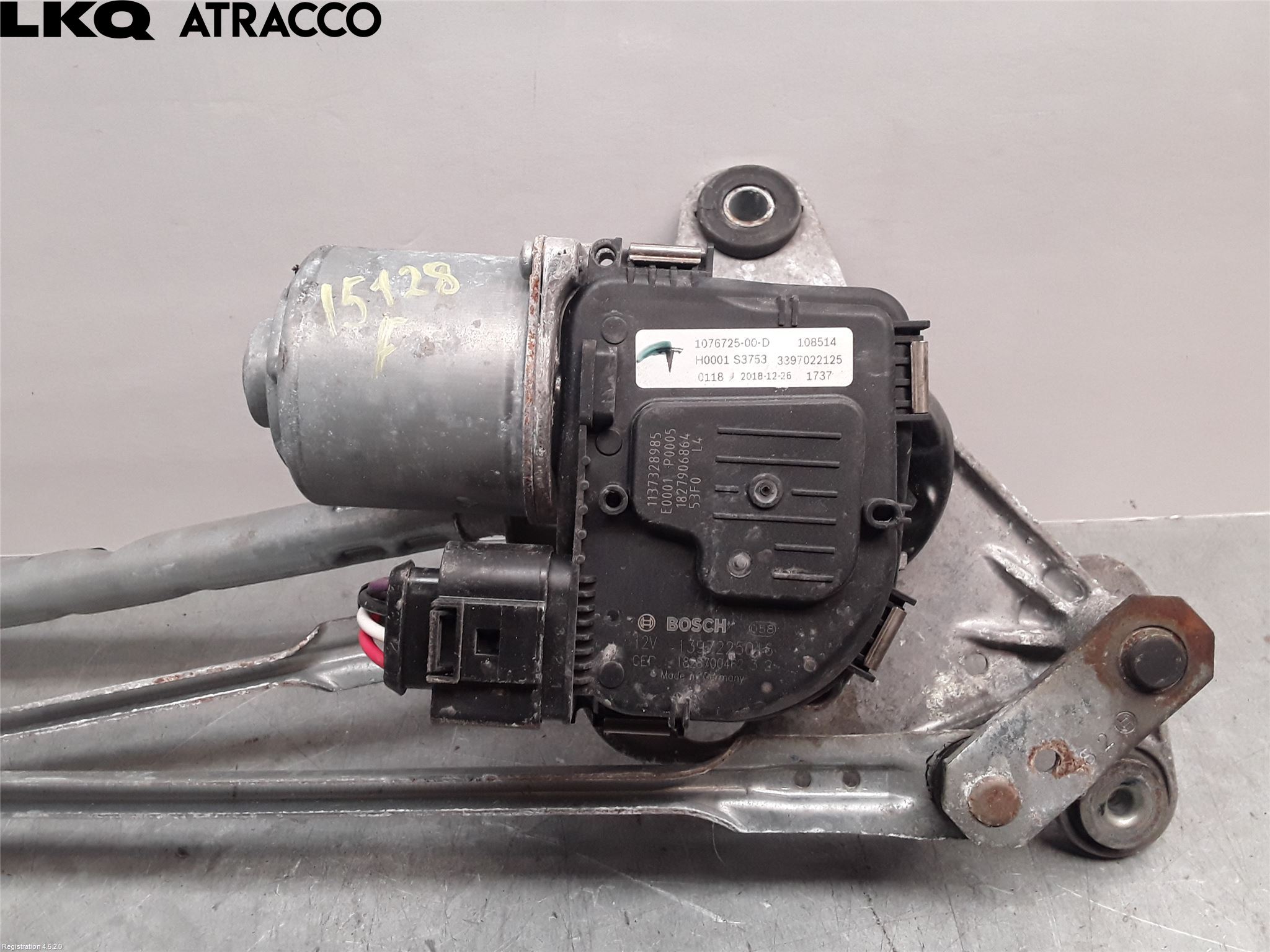 Tesla MODEL 3 17- Viskermotor Frontrute