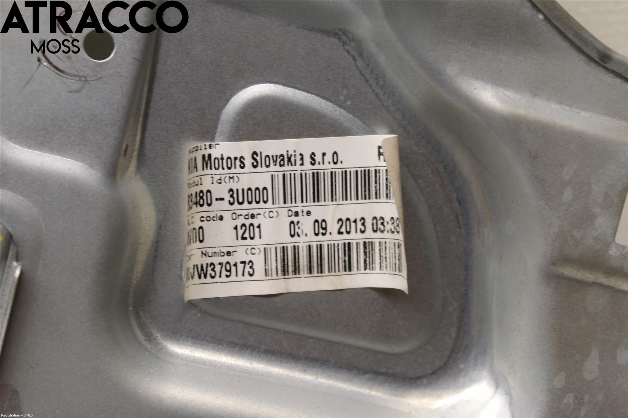 Kia SPORTAGE (SL) 11-15 Vindusheis