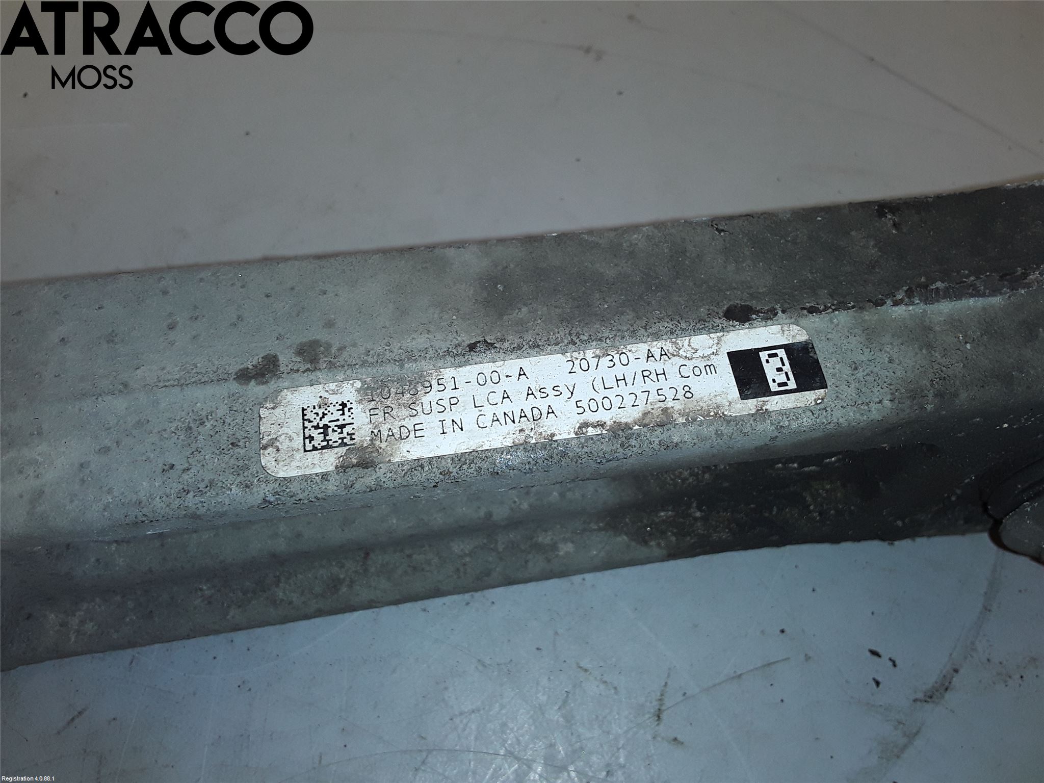 Tesla MODEL S 13- Bærearm Foran Venstre Nedre