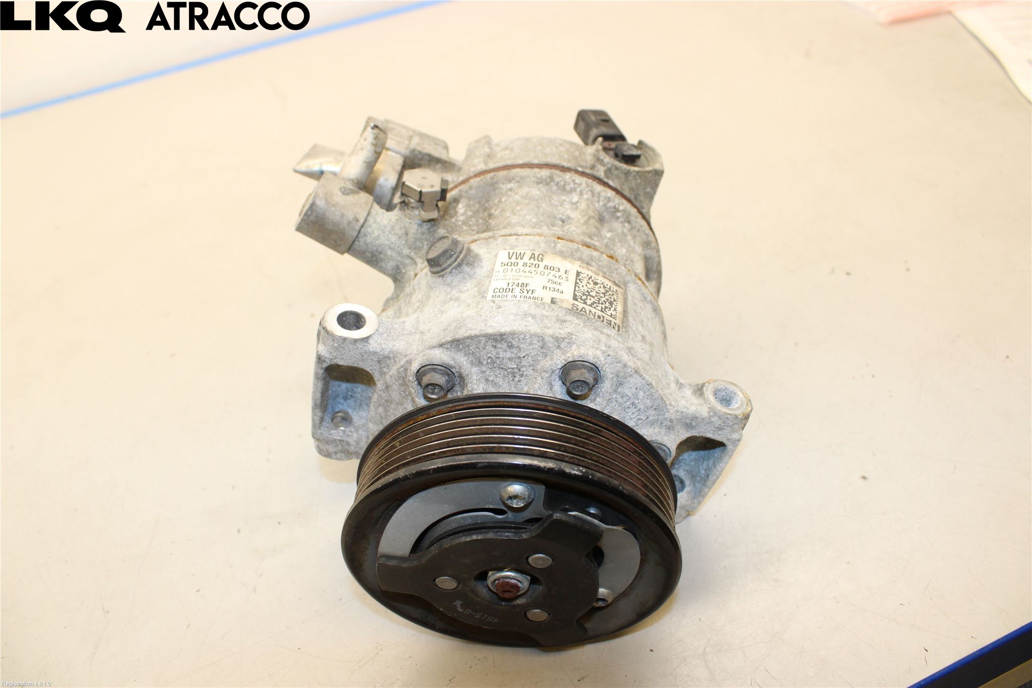 Volkswagen VW POLO 10-17 Varme Ac Kompressor