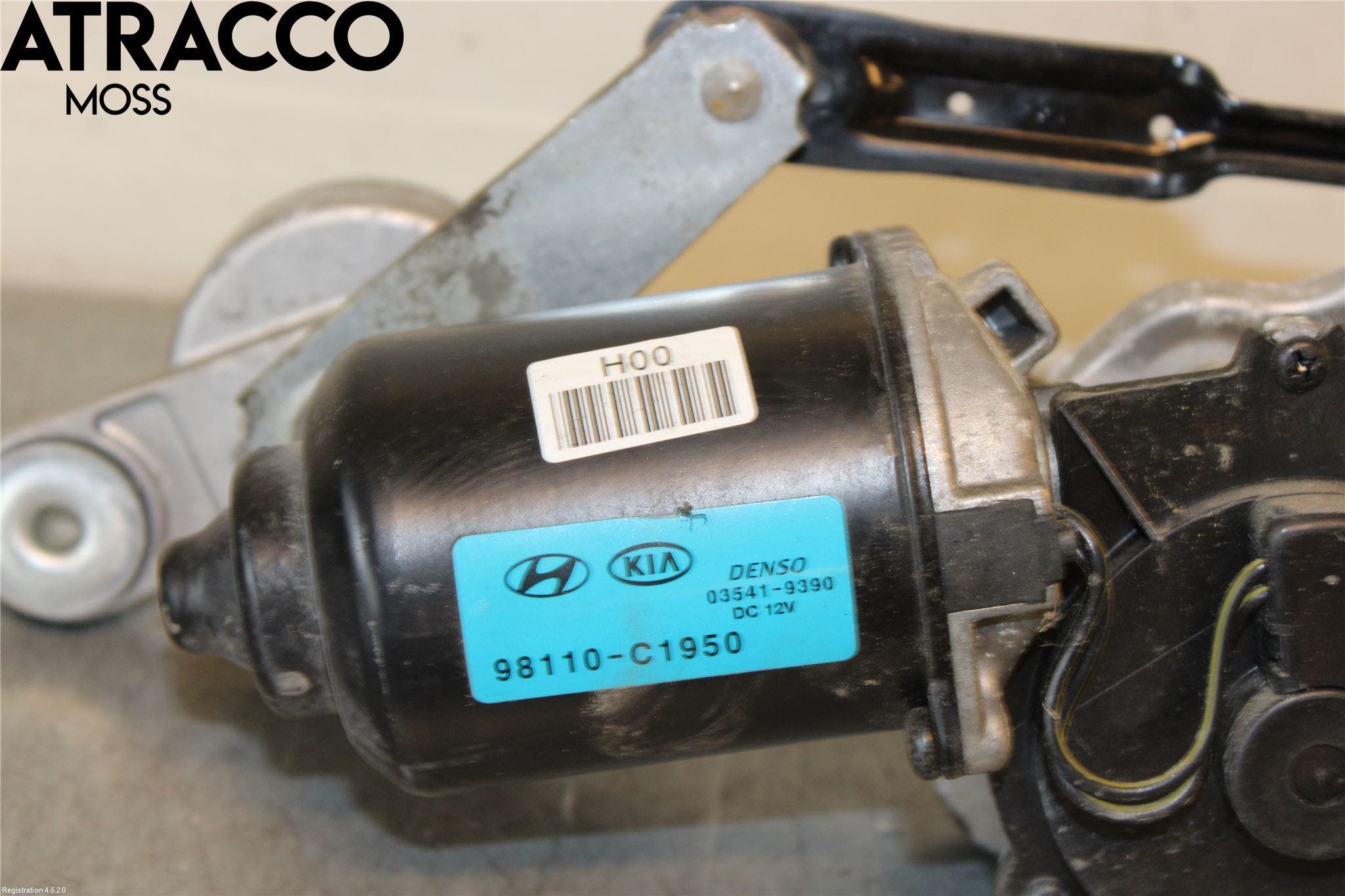 Kia RIO 17- Viskermotor Frontrute