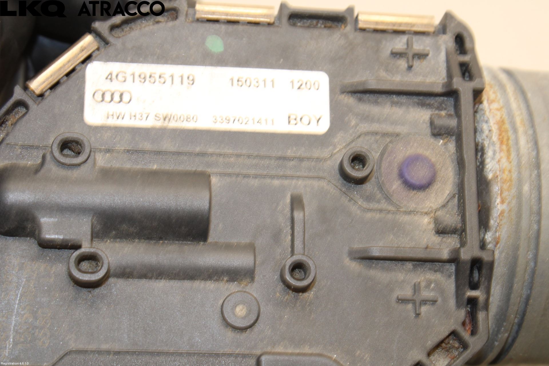 Audi A6 ALLROAD 12-18 Viskermotor Frontrute