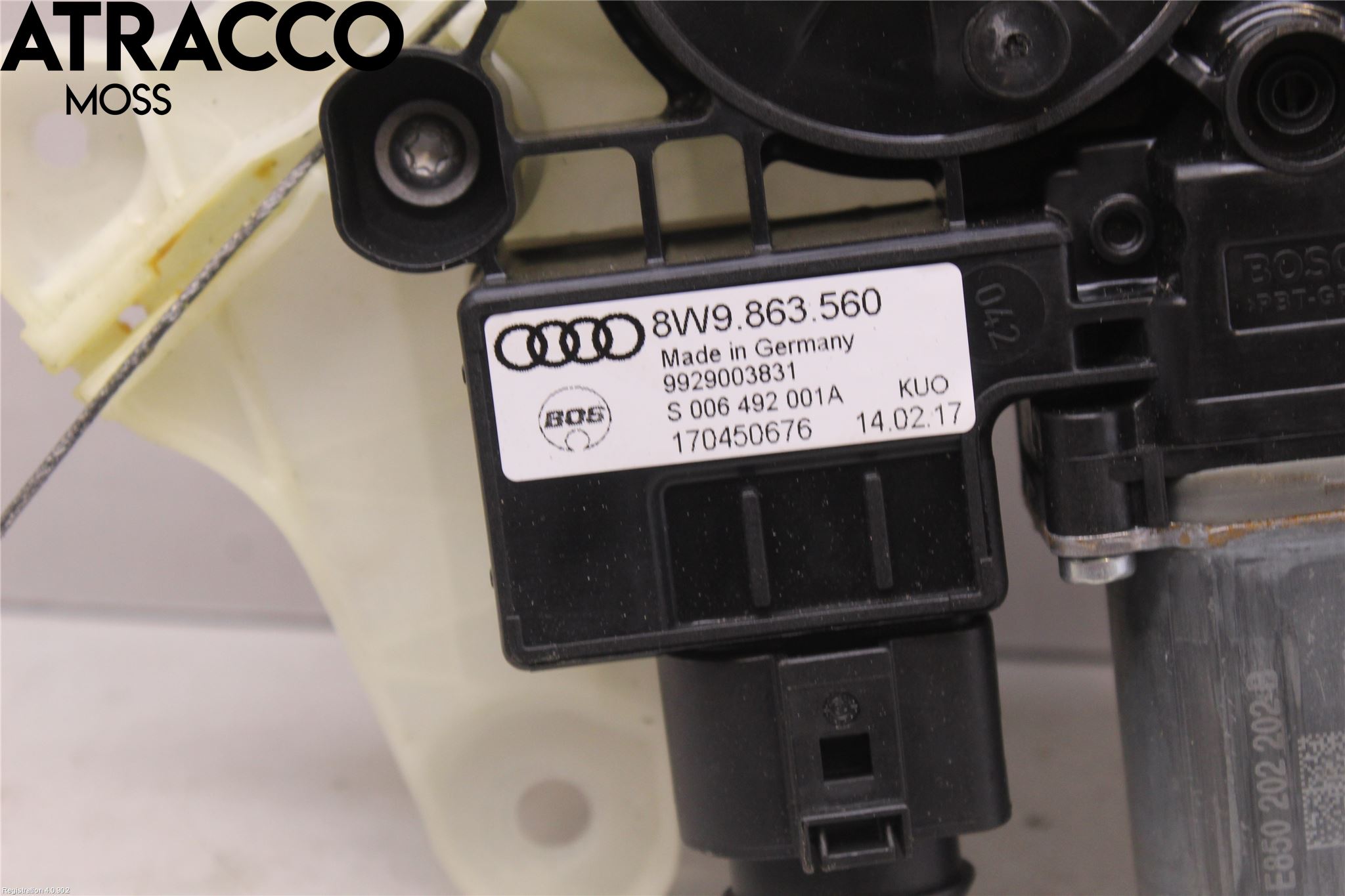 Audi A4 12-15 Innr Innsyn Beskytelse Stv