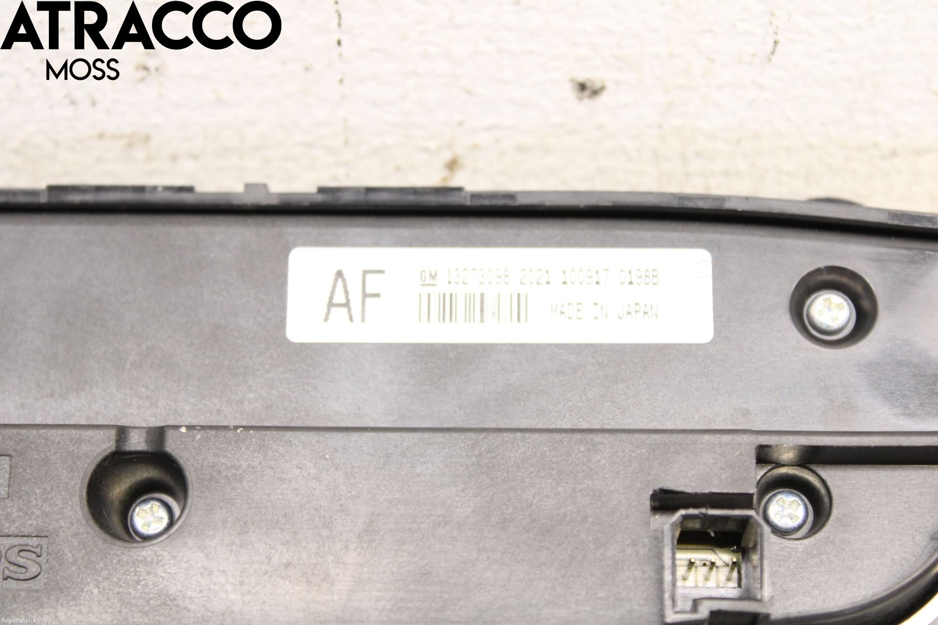 Opel INSIGNIA 09-16 Varme Ac Betjening-Display