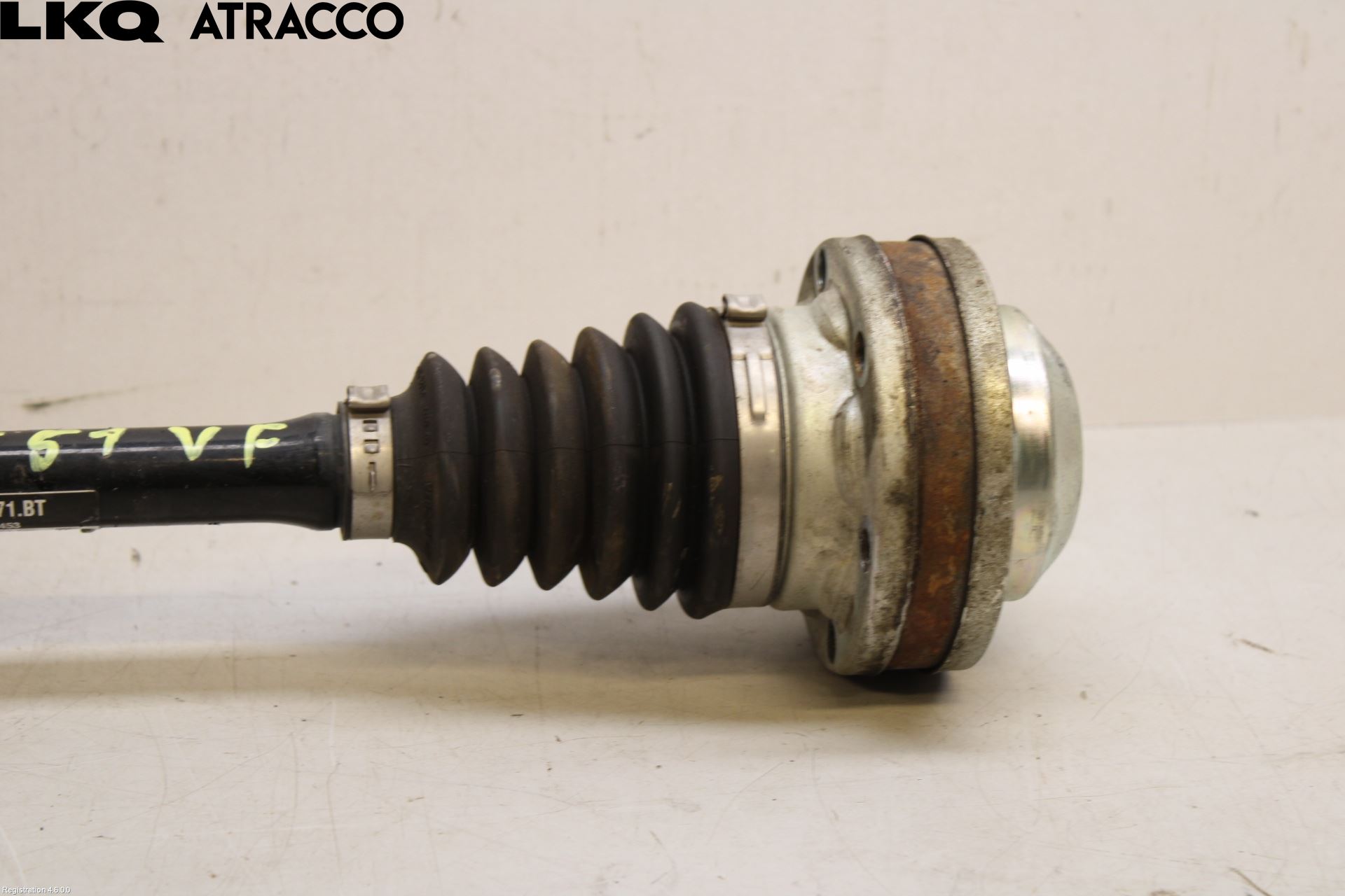 Volkswagen VW T-ROC 18- Drivaksel Foran Kompl Venstre