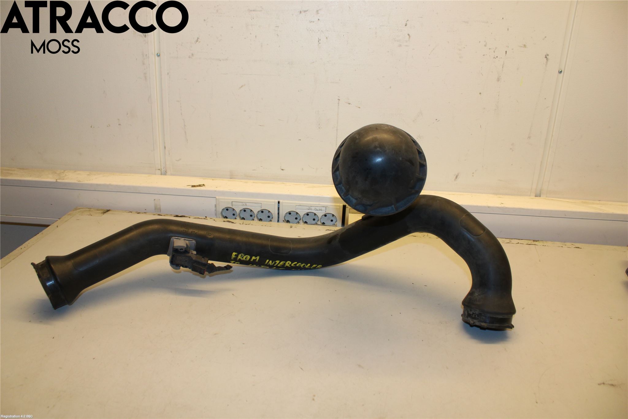 Audi A5 17- Intercooler Rør-Slange