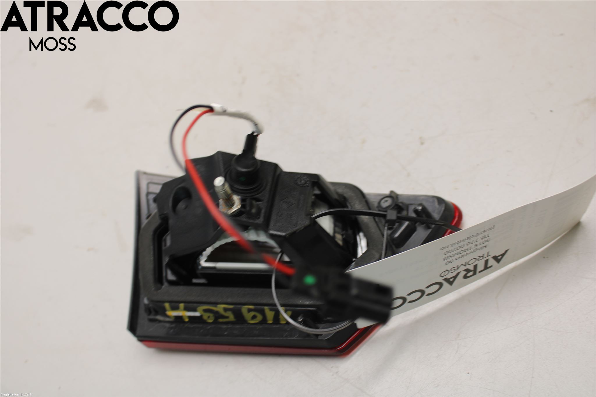 Renault CLIO IV 12-16 Baklykt Høyre  På Luke(Indre)