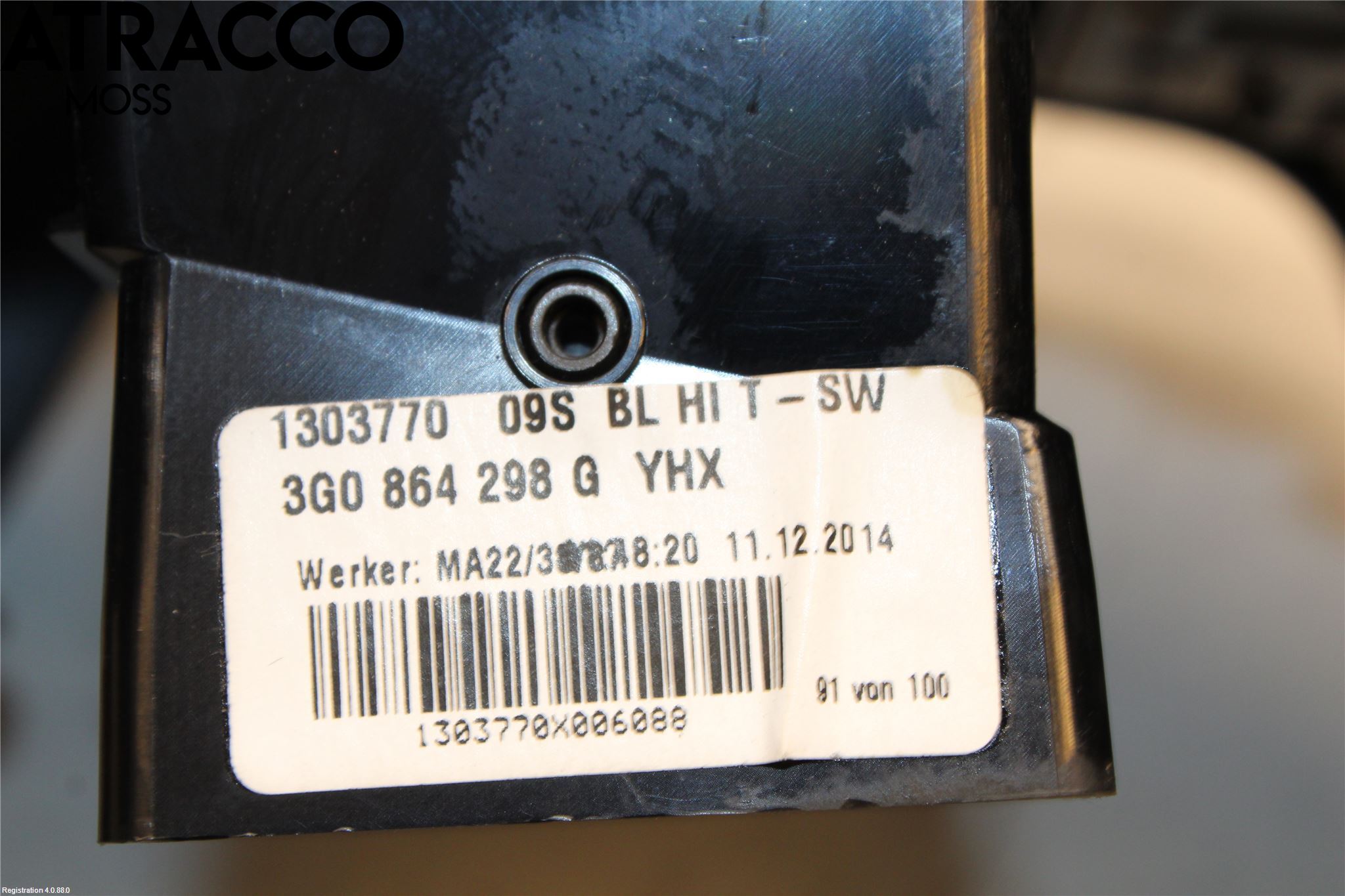 Volkswagen VW PASSAT 15-19 Dashbord Kanal - Dyse