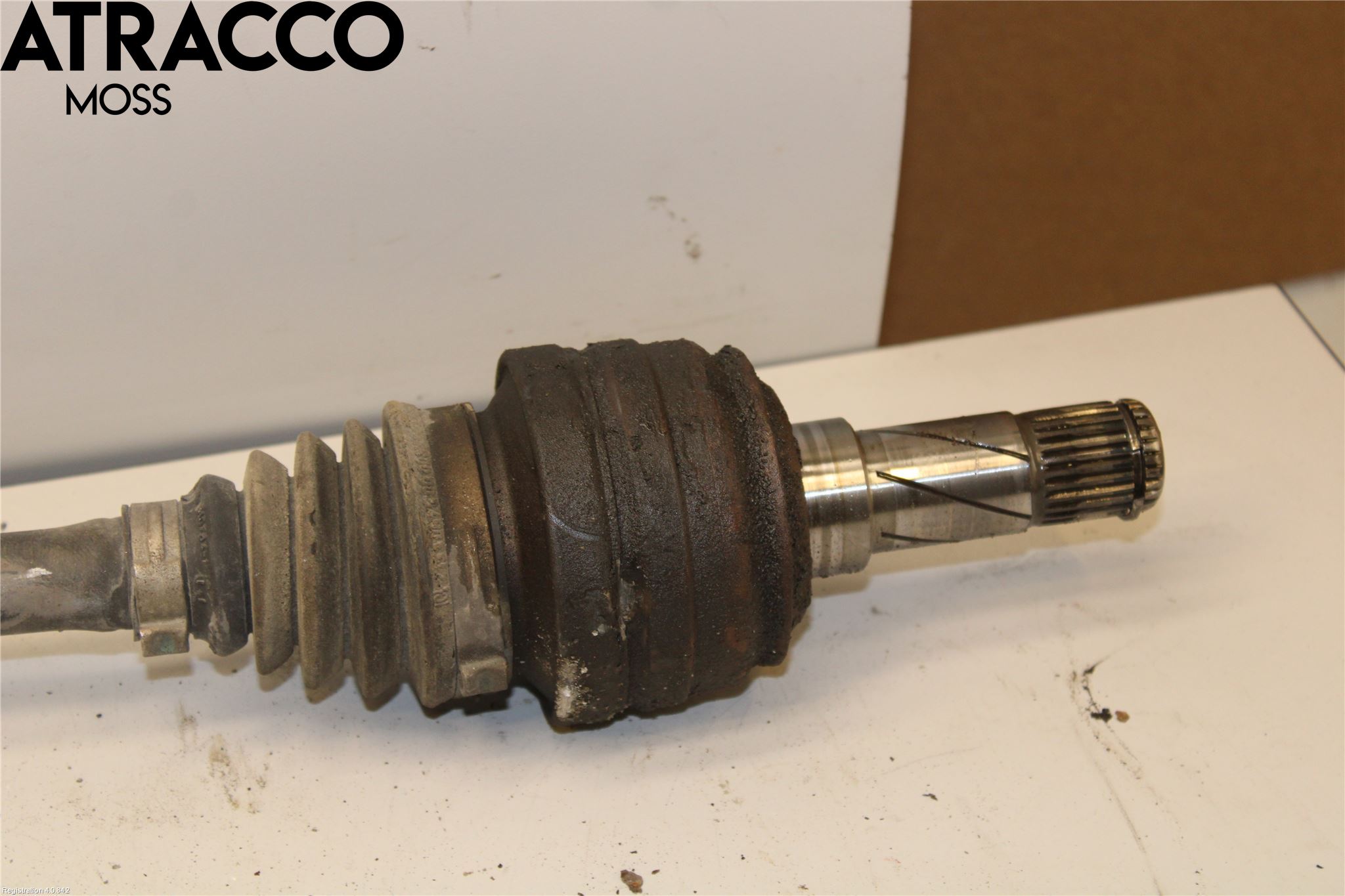 Volvo XC70 08-13 Drivaksel Bak Kompl Venstre