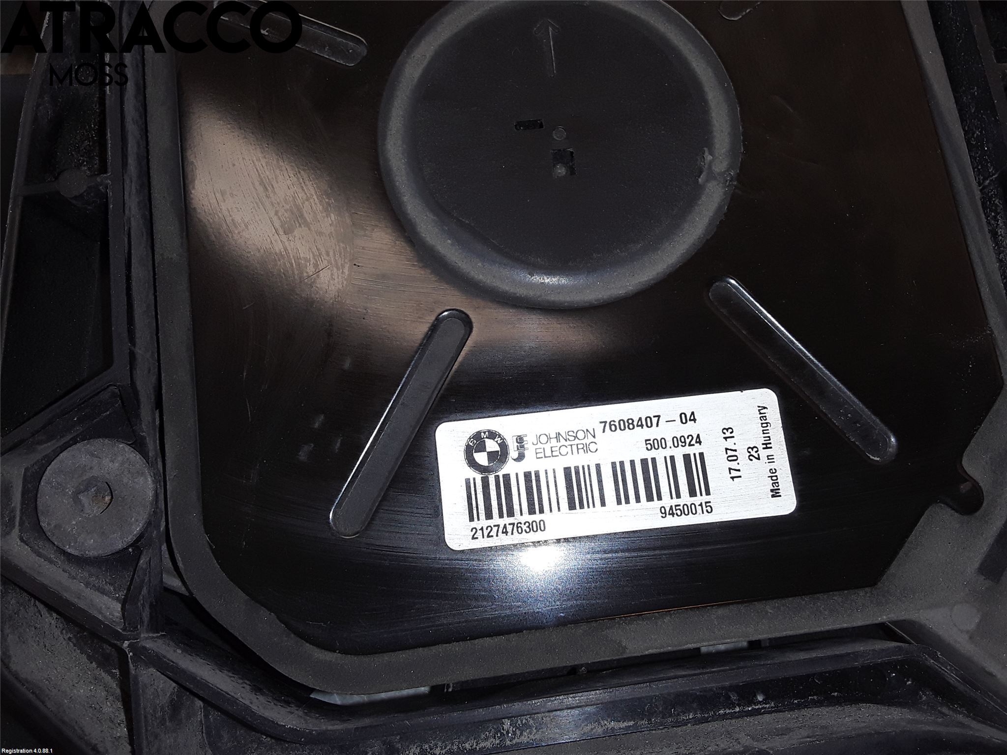 BMW 3 GT F34 13-19 Kjølevifte Elektrisk